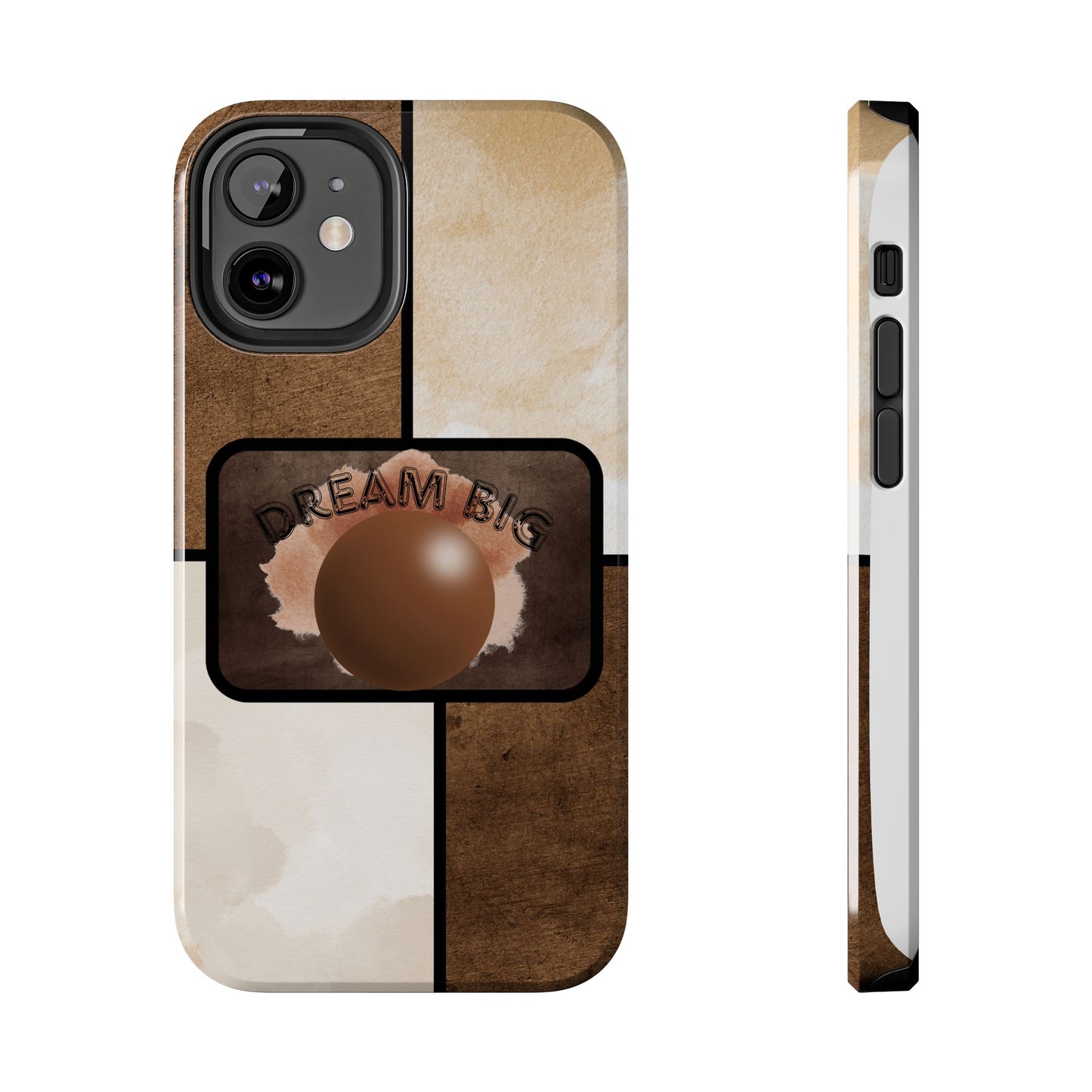 Dream Big Tough Phone Cases, Inspirational Gifts, Motivational Phone Cover, Durable Cases for Daily Use, Unique Phone Accessories