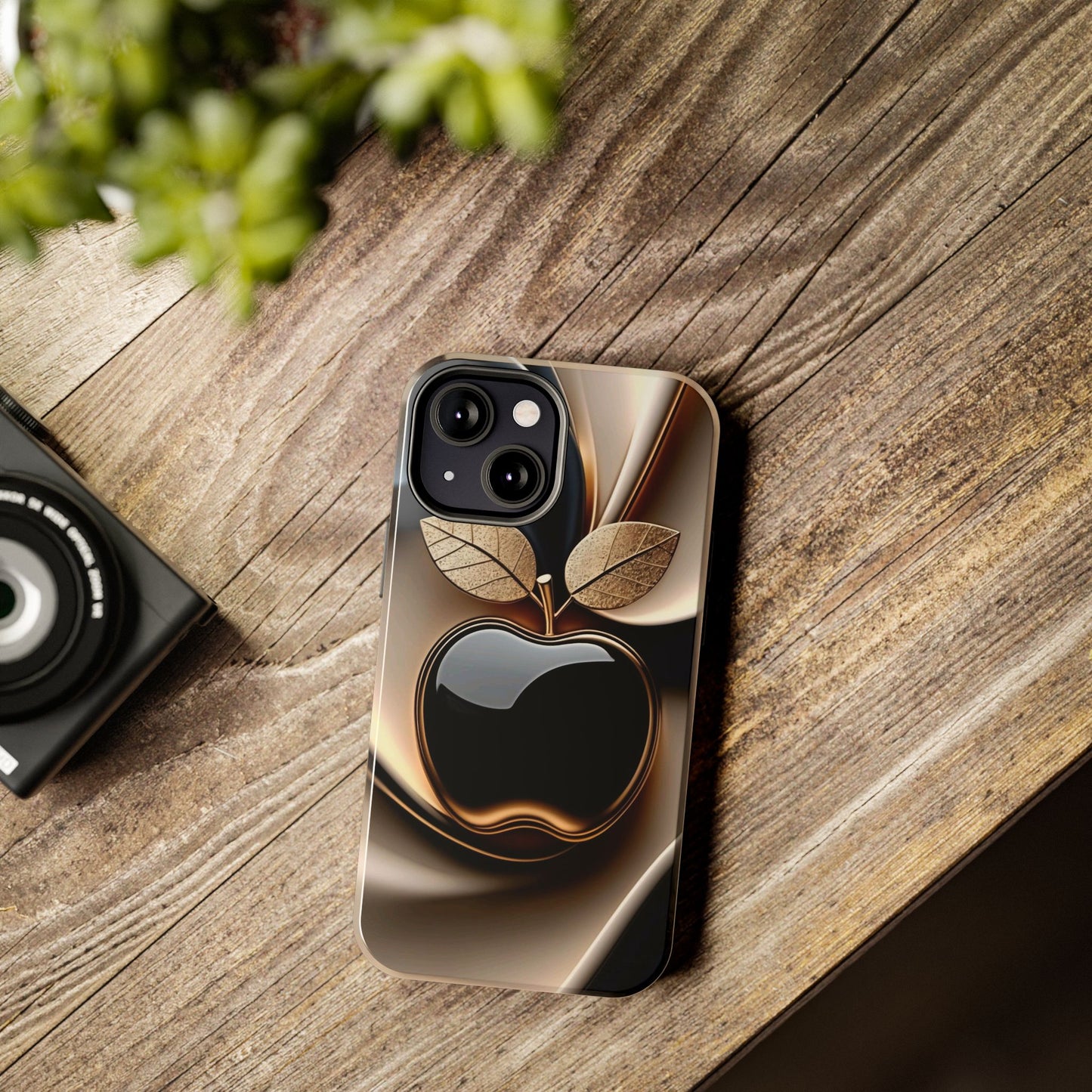 Sleek Apple-Inspired Tough Phone Cases, Stylish Smartphone Protection, Gift for Tech Lovers, Unique Phone Accessories | Iphone case