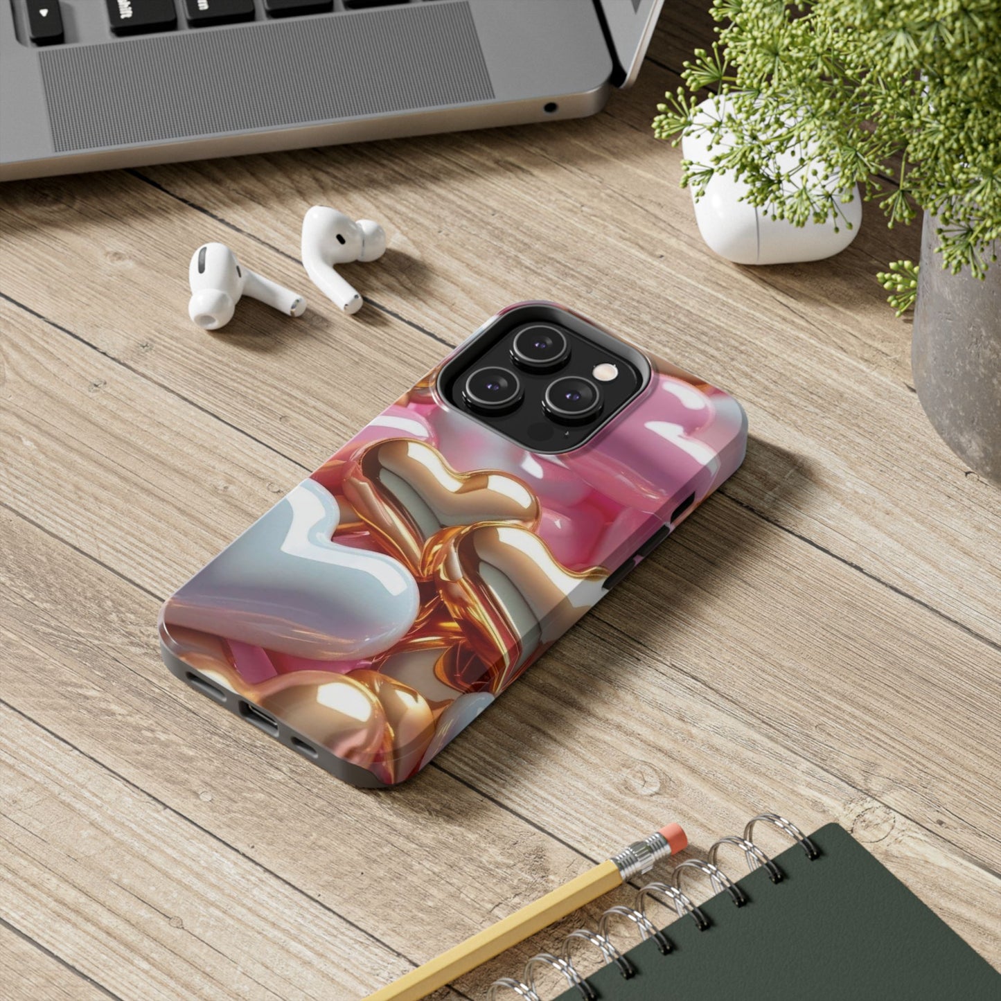 Heartfelt Tough Phone Cases - Colorful Protection for Love, Cute Gift for Valentine’s Day, Unique Phone Accessories, Stylish Heart [...]
