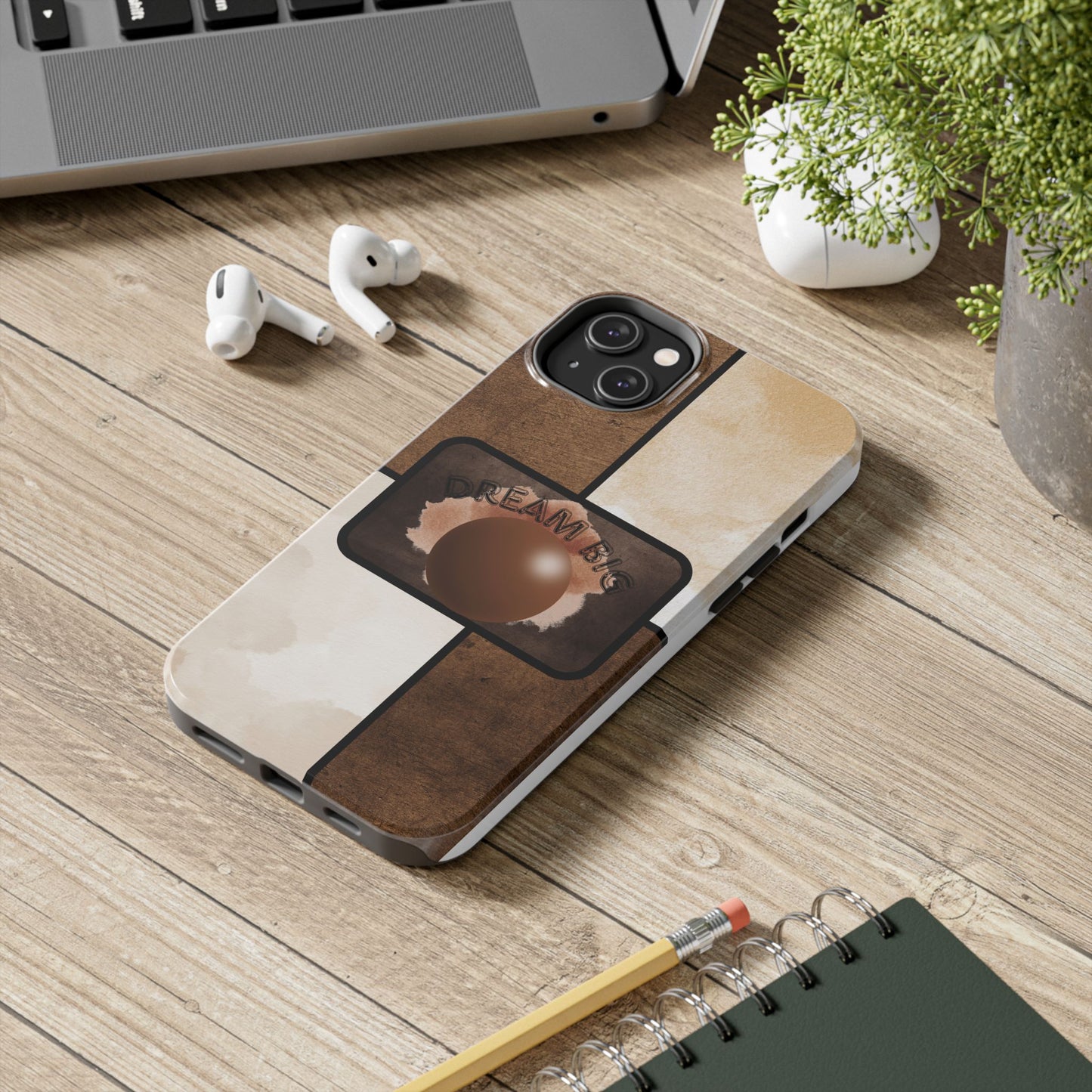 Dream Big Tough Phone Cases, Inspirational Gifts, Motivational Phone Cover, Durable Cases for Daily Use, Unique Phone Accessories