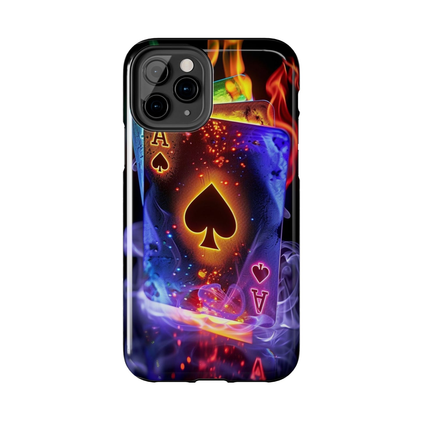Ace of Spades Tough Phone Cases, Gaming Phone Cover, Gift for Gamers, Protective Case, Stylish Phone Accessory, Unique Phone Case | Iphone case