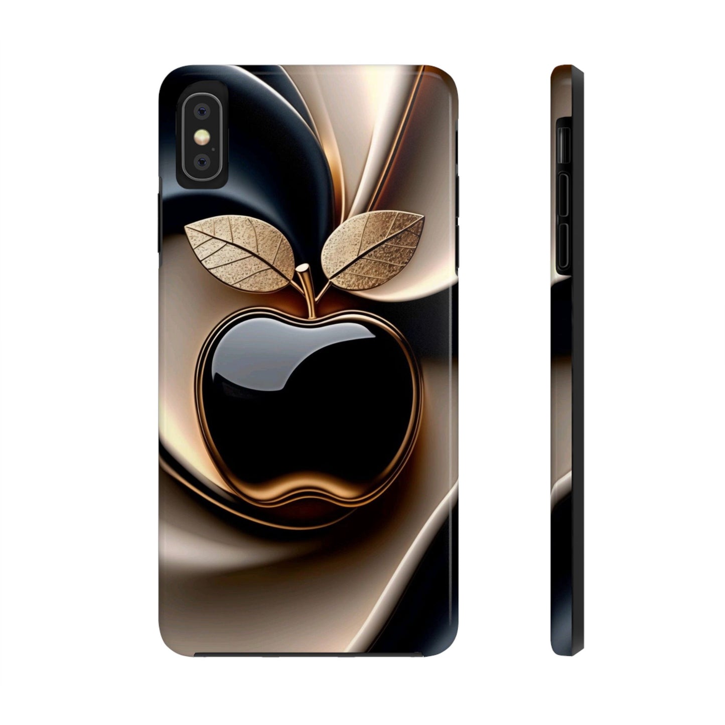 Sleek Apple-Inspired Tough Phone Cases, Stylish Smartphone Protection, Gift for Tech Lovers, Unique Phone Accessories | Iphone case
