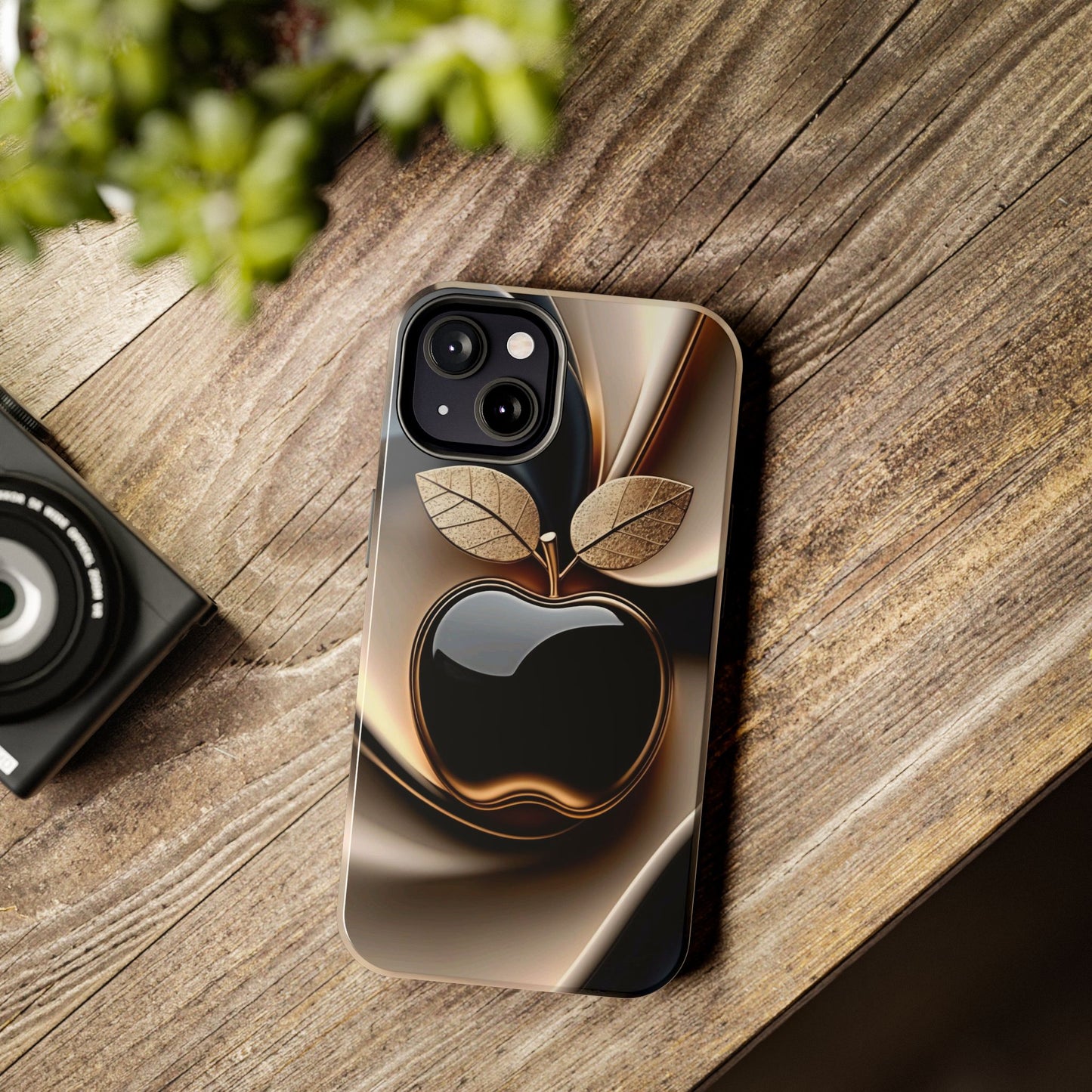 Sleek Apple-Inspired Tough Phone Cases, Stylish Smartphone Protection, Gift for Tech Lovers, Unique Phone Accessories | Iphone case