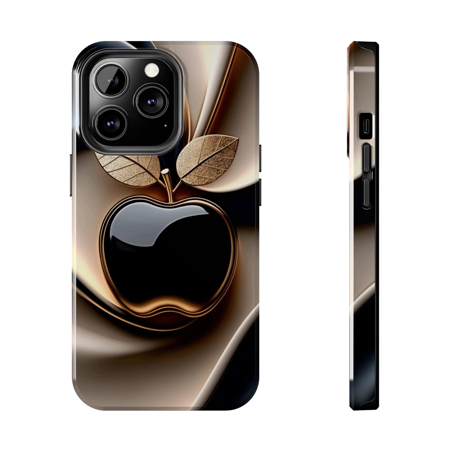 Sleek Apple-Inspired Tough Phone Cases, Stylish Smartphone Protection, Gift for Tech Lovers, Unique Phone Accessories | Iphone case