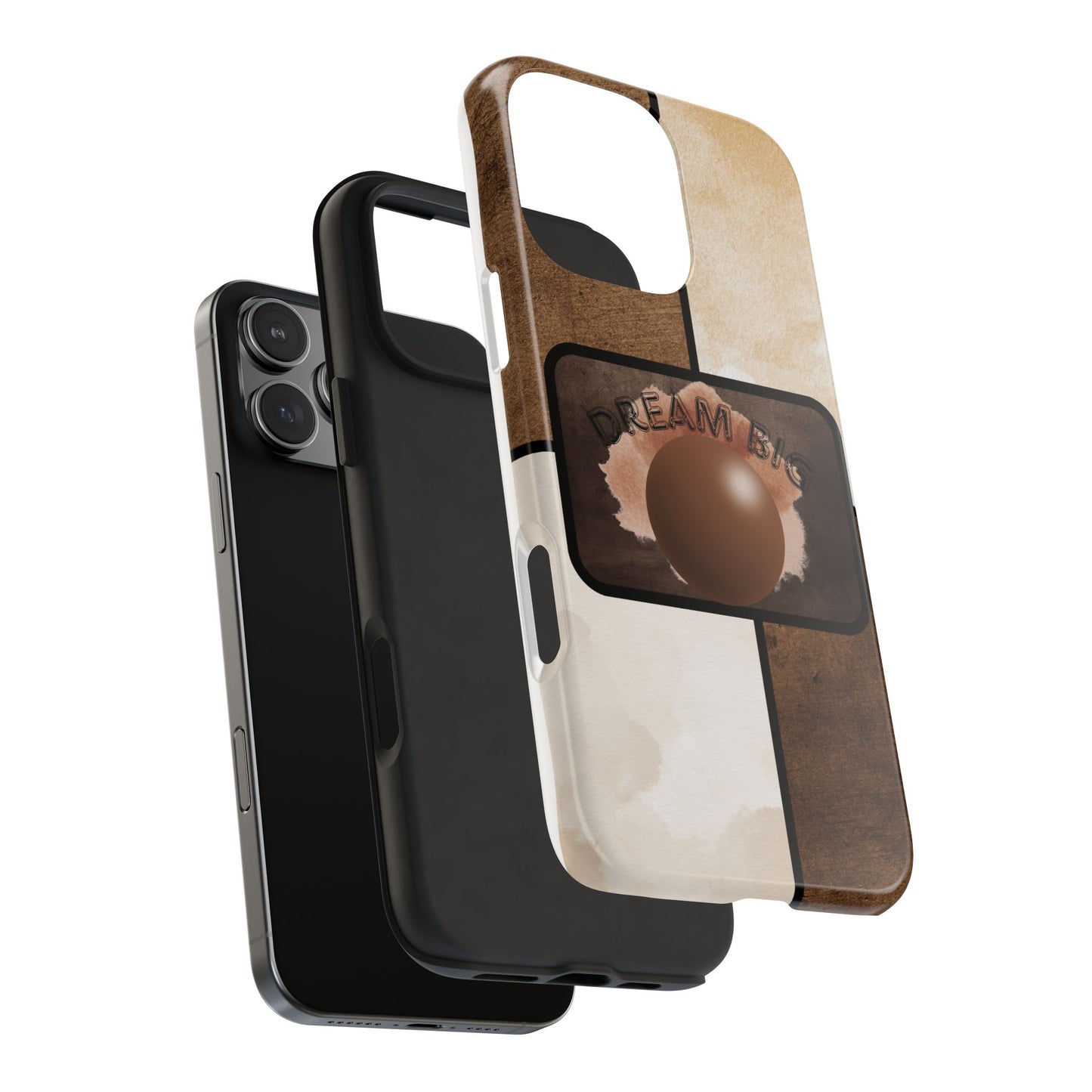 Dream Big Tough Phone Cases, Inspirational Gifts, Motivational Phone Cover, Durable Cases for Daily Use, Unique Phone Accessories