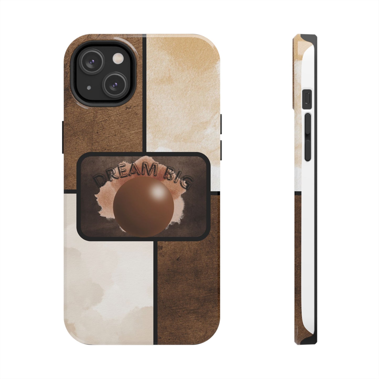 Dream Big Tough Phone Cases, Inspirational Gifts, Motivational Phone Cover, Durable Cases for Daily Use, Unique Phone Accessories