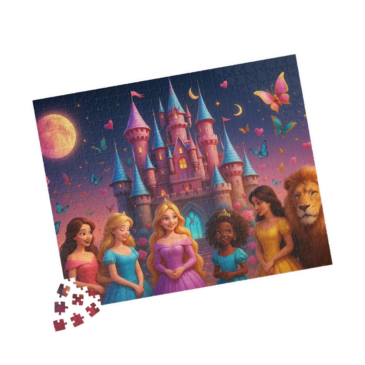 Fairytale-Themed Puzzle - Enchanting 110, 252, 520, 1014-Piece Mystical Castle, Family Fun Activity, Gift for Kids, Puzzle Lovers