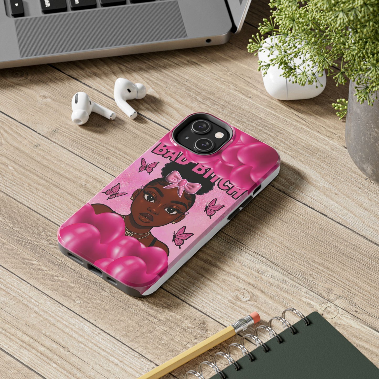 Bad Bitch Tough Phone Case - Stylish Protection for Trendsetters