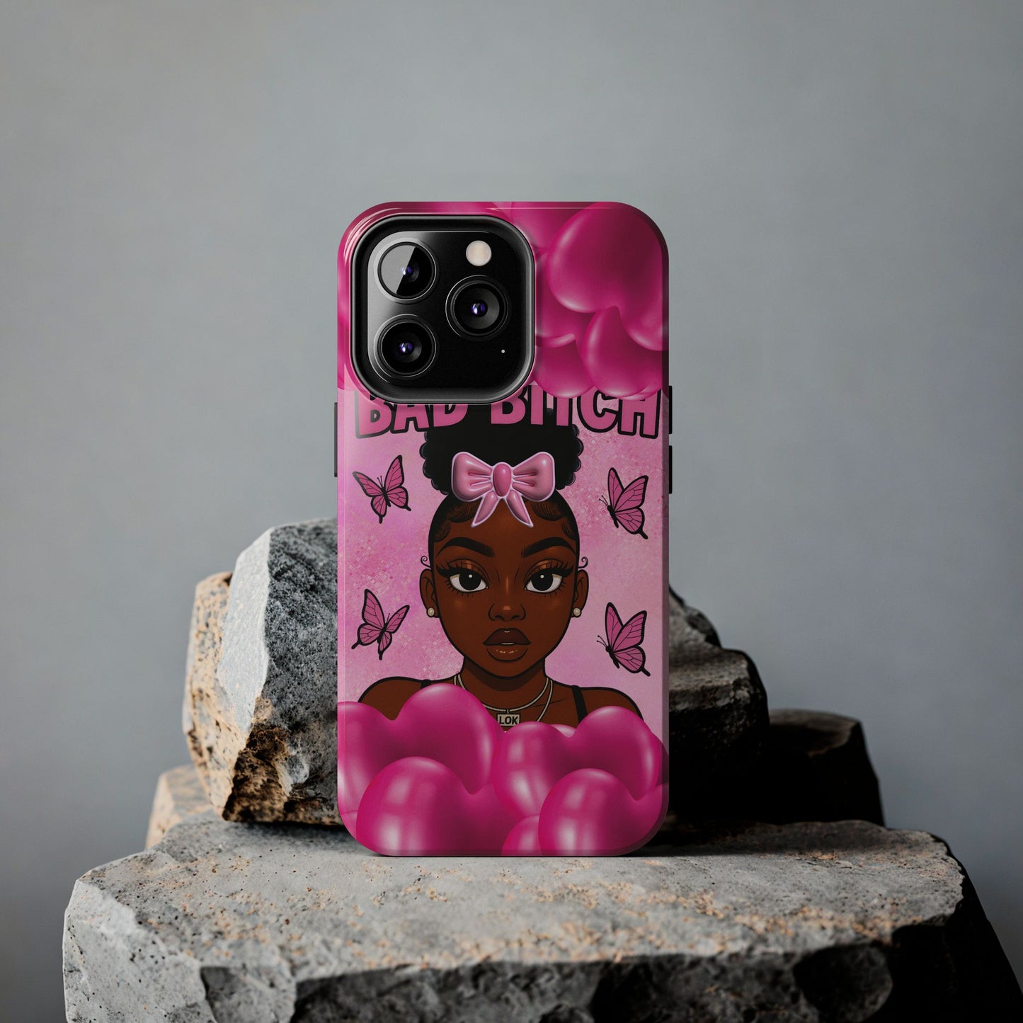Bad Bitch Tough Phone Case - Stylish Protection for Trendsetters