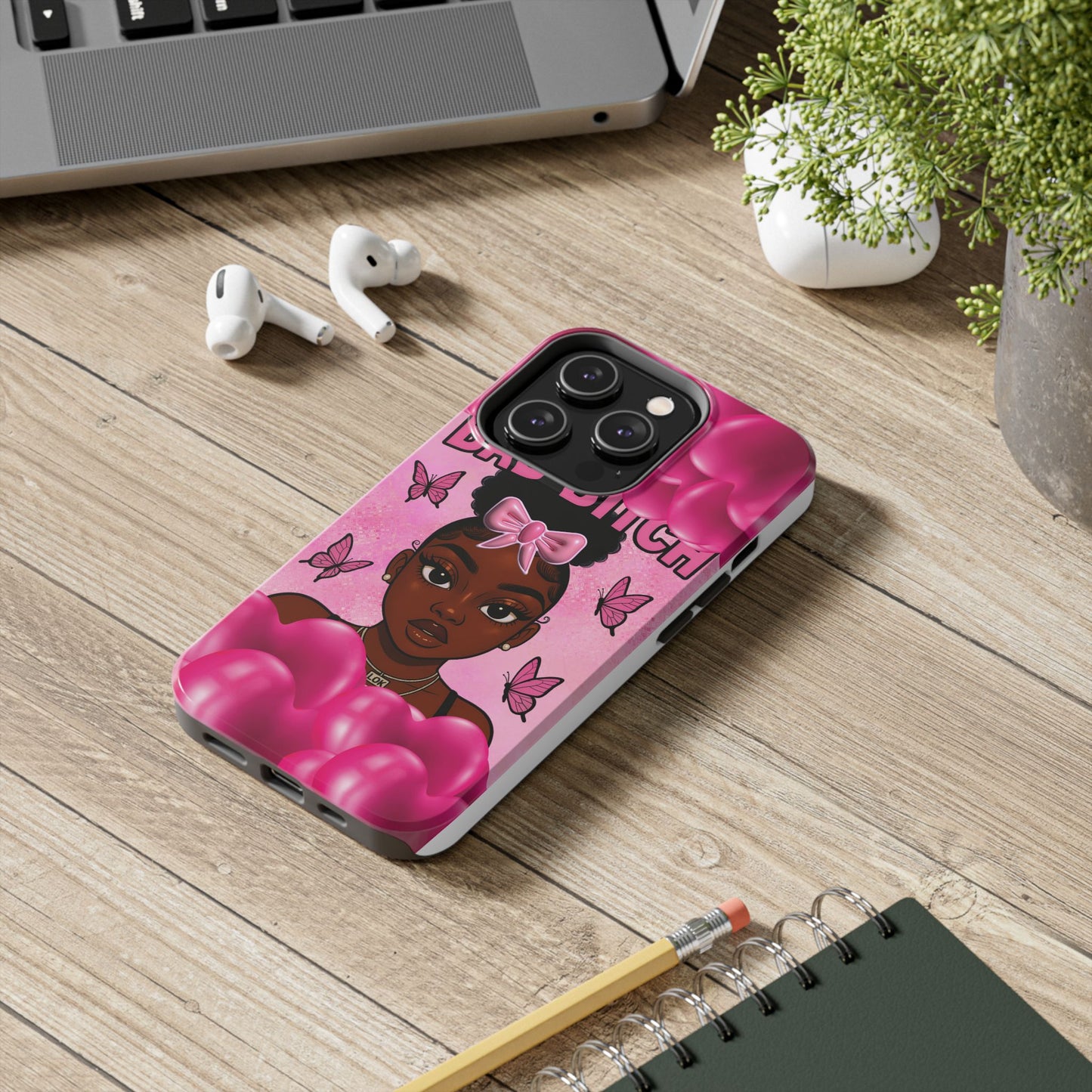 Bad Bitch Tough Phone Case - Stylish Protection for Trendsetters