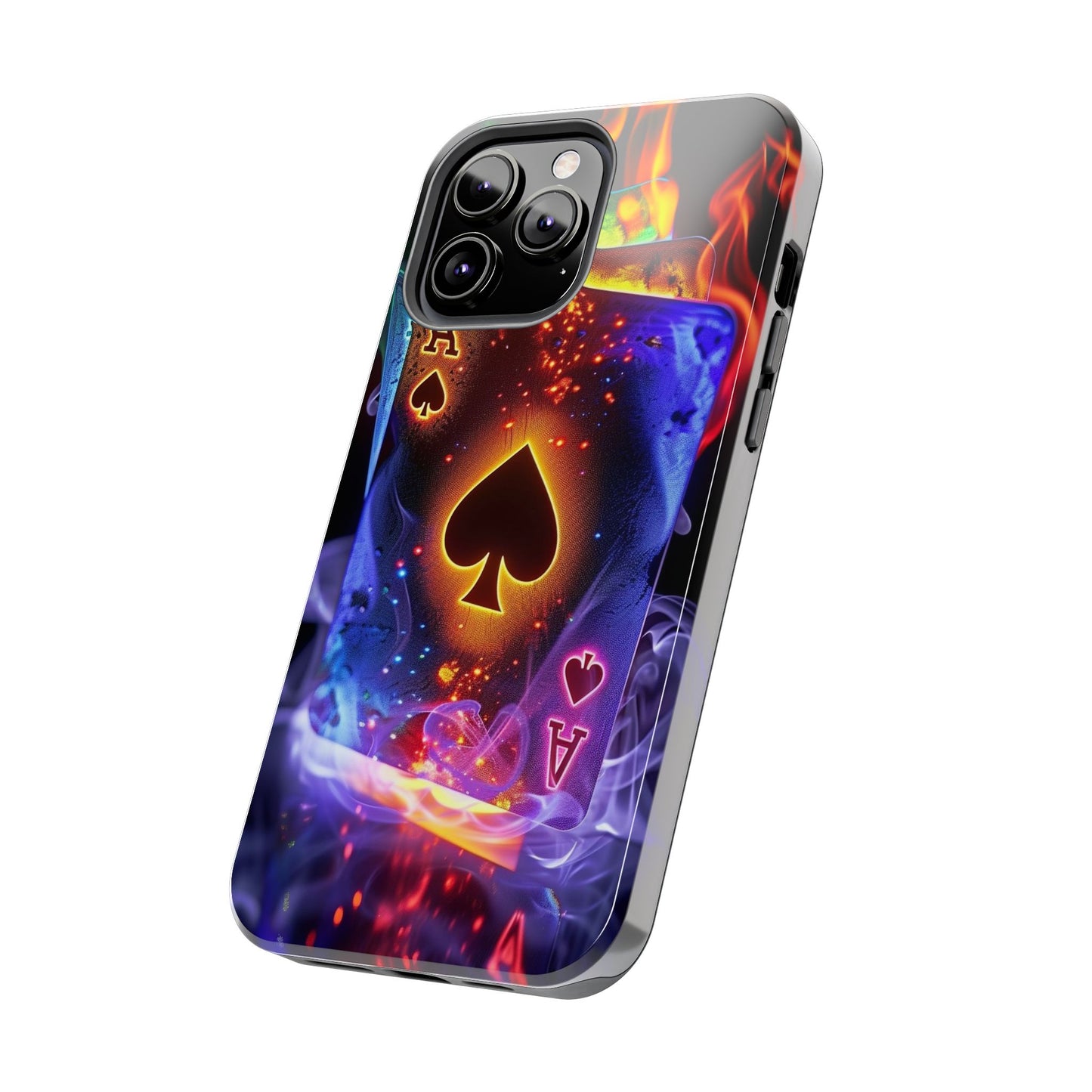 Ace of Spades Tough Phone Cases, Gaming Phone Cover, Gift for Gamers, Protective Case, Stylish Phone Accessory, Unique Phone Case | Iphone case