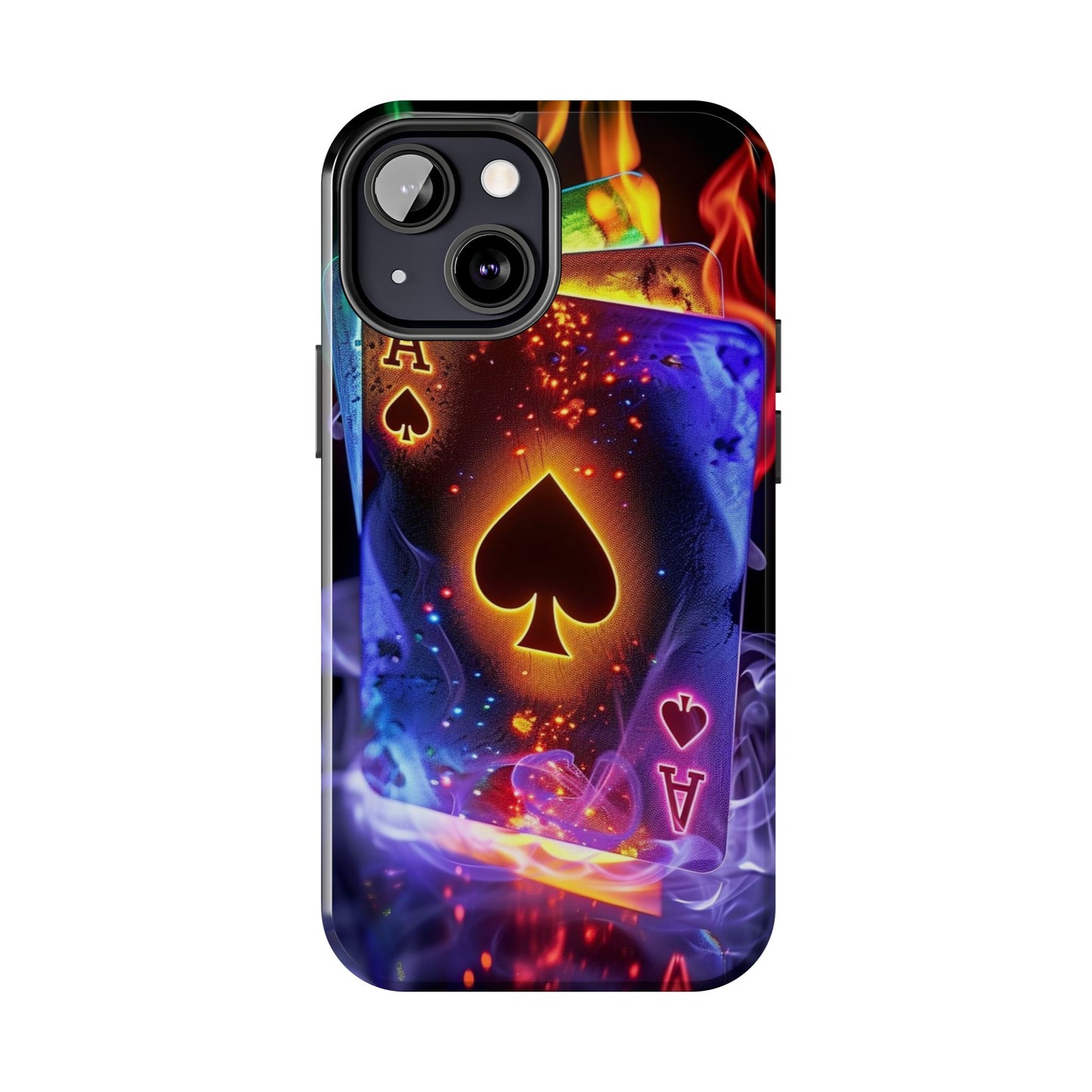 Ace of Spades Tough Phone Cases, Gaming Phone Cover, Gift for Gamers, Protective Case, Stylish Phone Accessory, Unique Phone Case | Iphone case