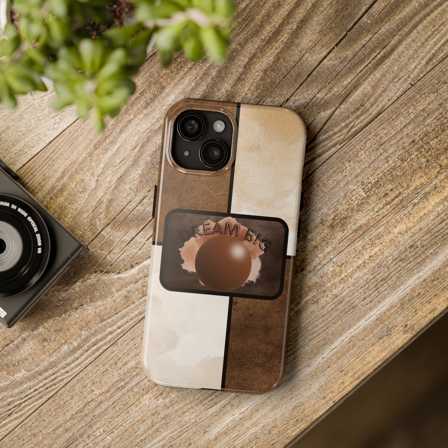 Dream Big Tough Phone Cases, Inspirational Gifts, Motivational Phone Cover, Durable Cases for Daily Use, Unique Phone Accessories