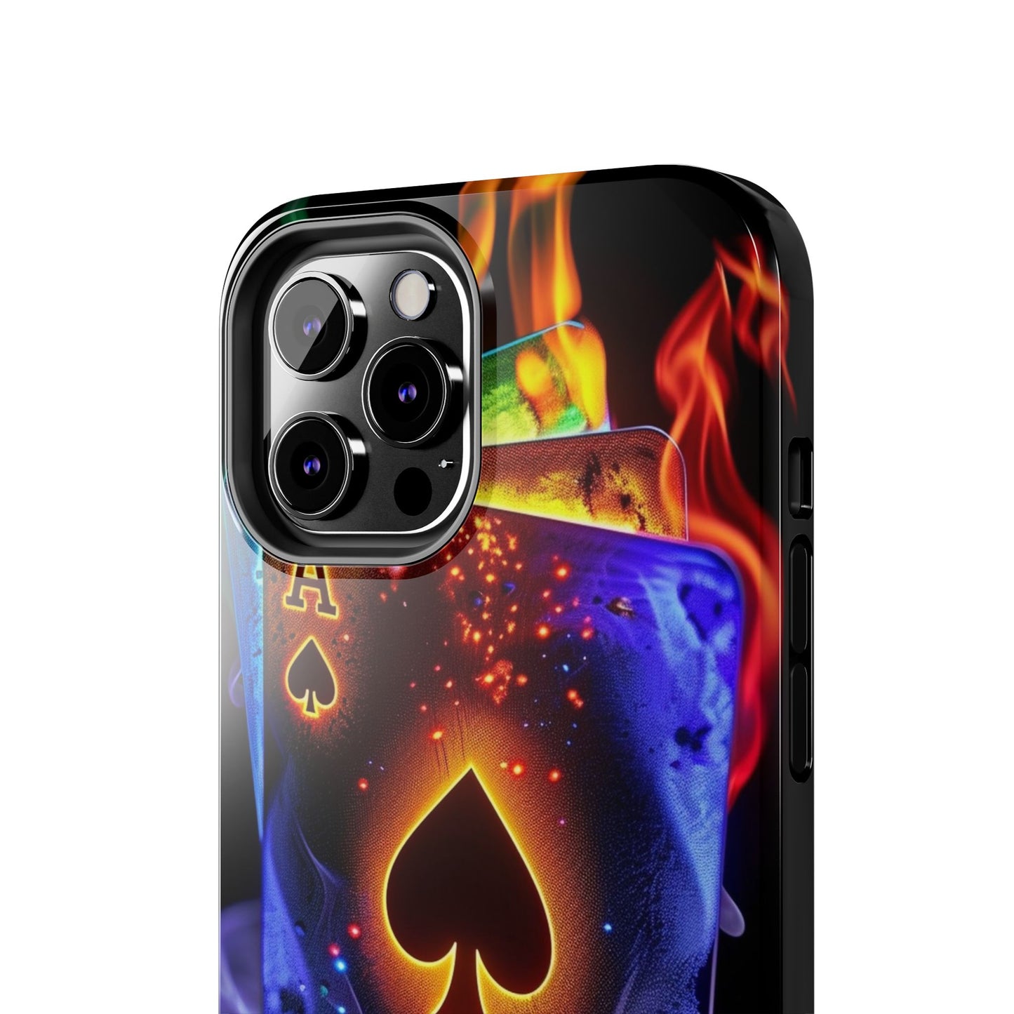 Ace of Spades Tough Phone Cases, Gaming Phone Cover, Gift for Gamers, Protective Case, Stylish Phone Accessory, Unique Phone Case | Iphone case