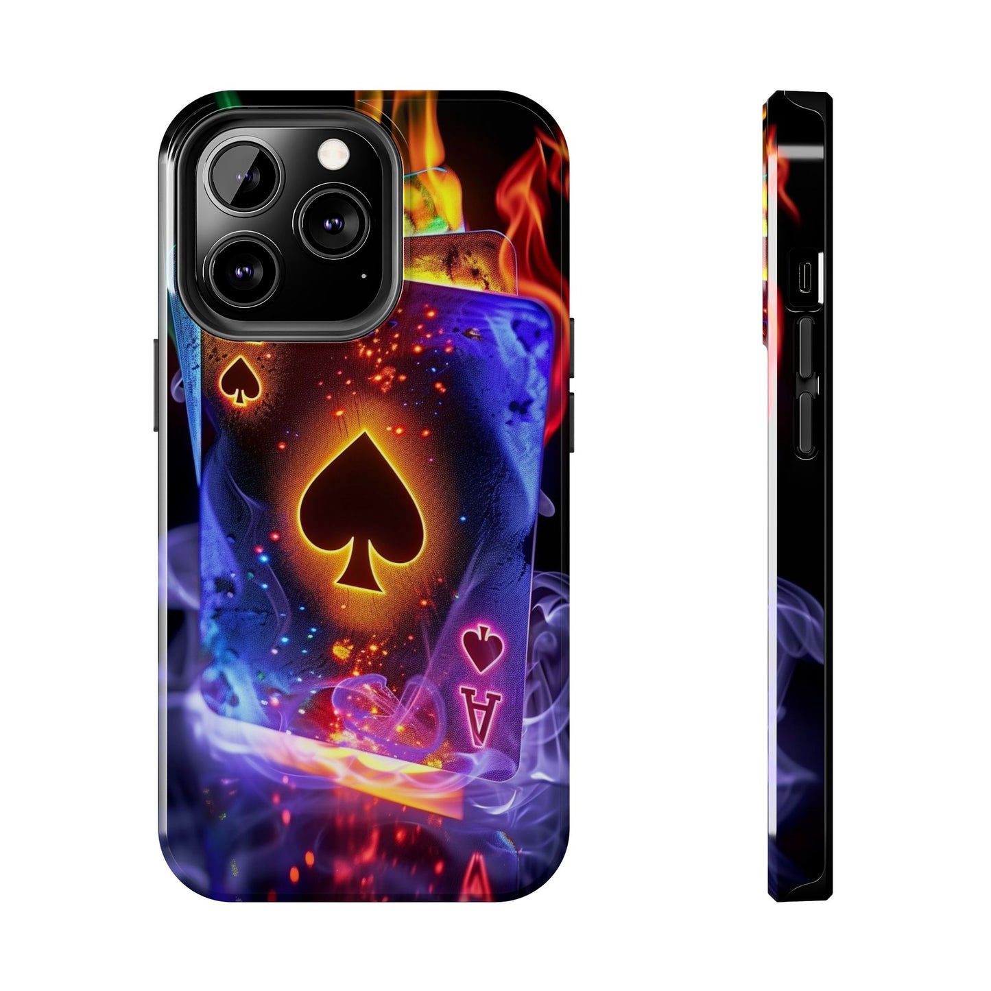 Ace of Spades Tough Phone Cases, Gaming Phone Cover, Gift for Gamers, Protective Case, Stylish Phone Accessory, Unique Phone Case | Iphone case