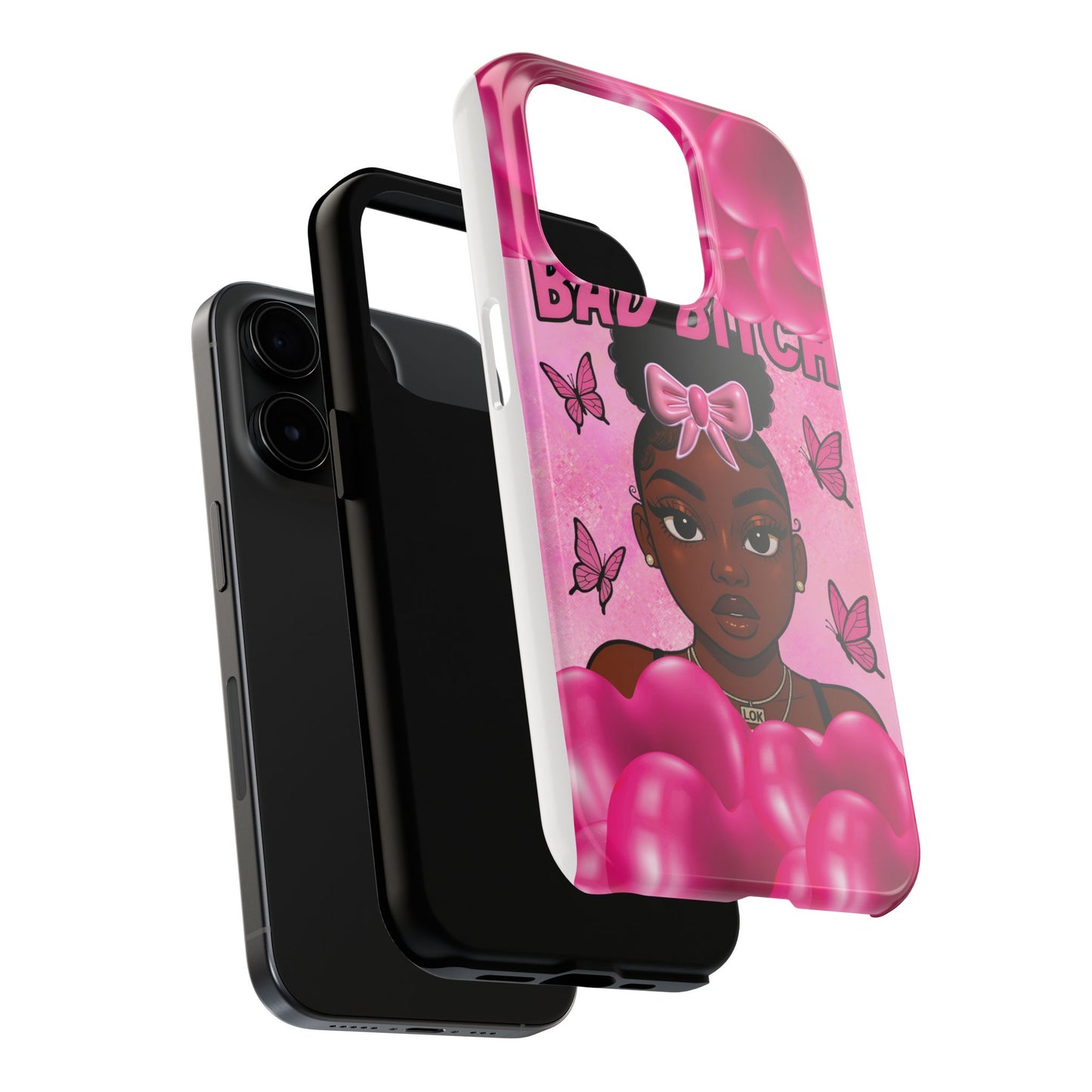 Bad Bitch Tough Phone Case - Stylish Protection for Trendsetters