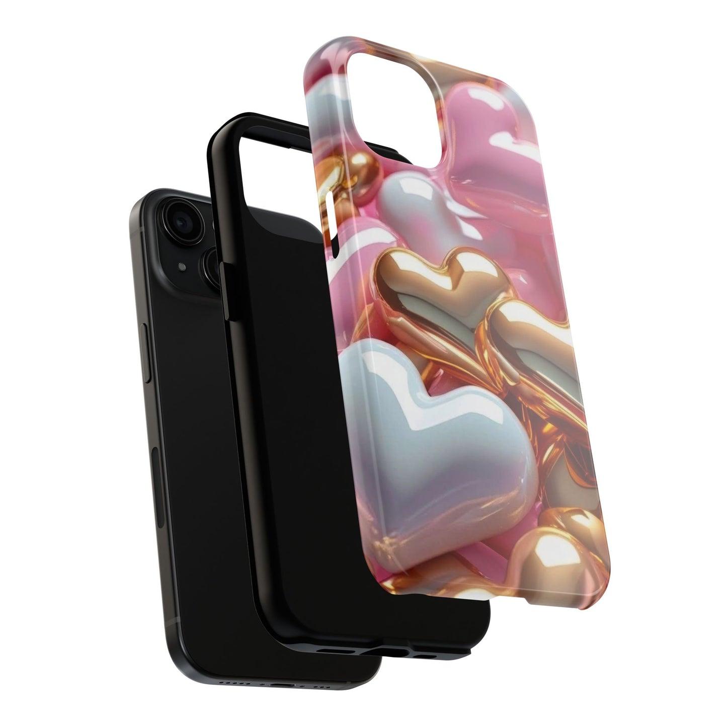 Heartfelt Tough Phone Cases - Colorful Protection for Love, Cute Gift for Valentine’s Day, Unique Phone Accessories, Stylish Heart [...]