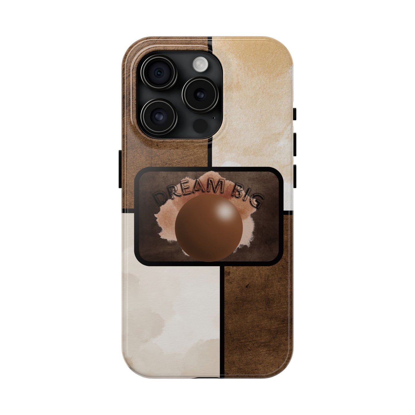 Dream Big Tough Phone Cases, Inspirational Gifts, Motivational Phone Cover, Durable Cases for Daily Use, Unique Phone Accessories