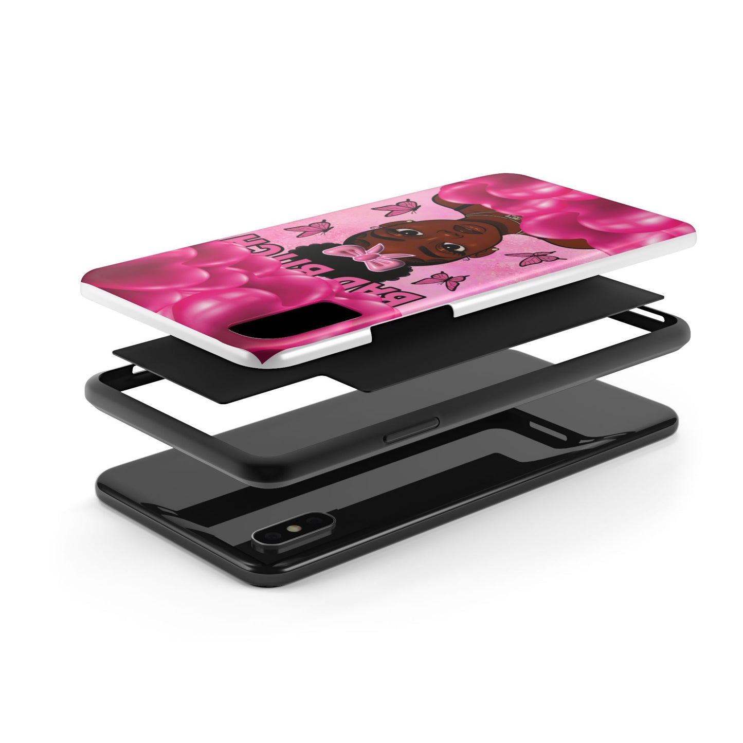 Bad Bitch Tough Phone Case - Stylish Protection for Trendsetters