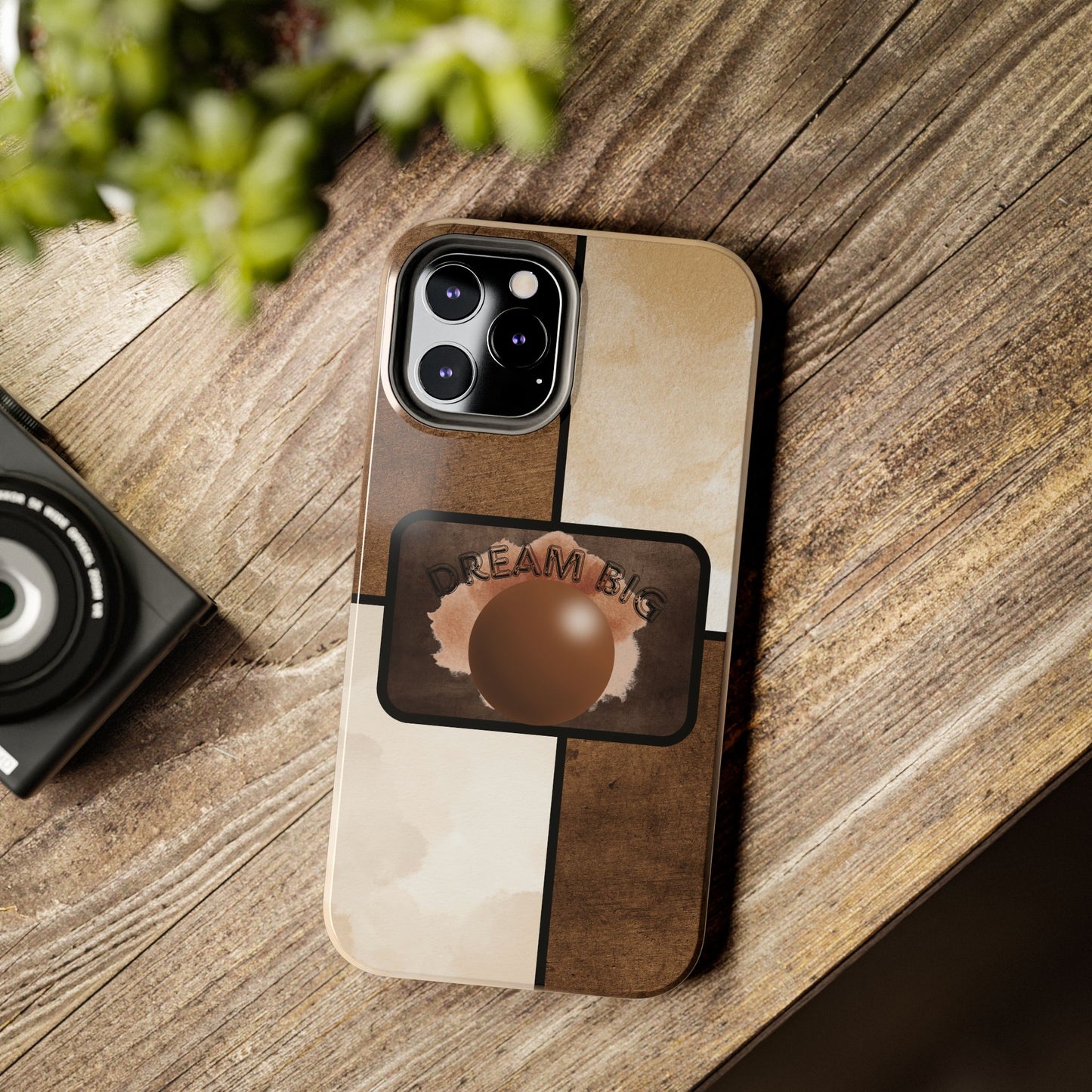 Dream Big Tough Phone Cases, Inspirational Gifts, Motivational Phone Cover, Durable Cases for Daily Use, Unique Phone Accessories