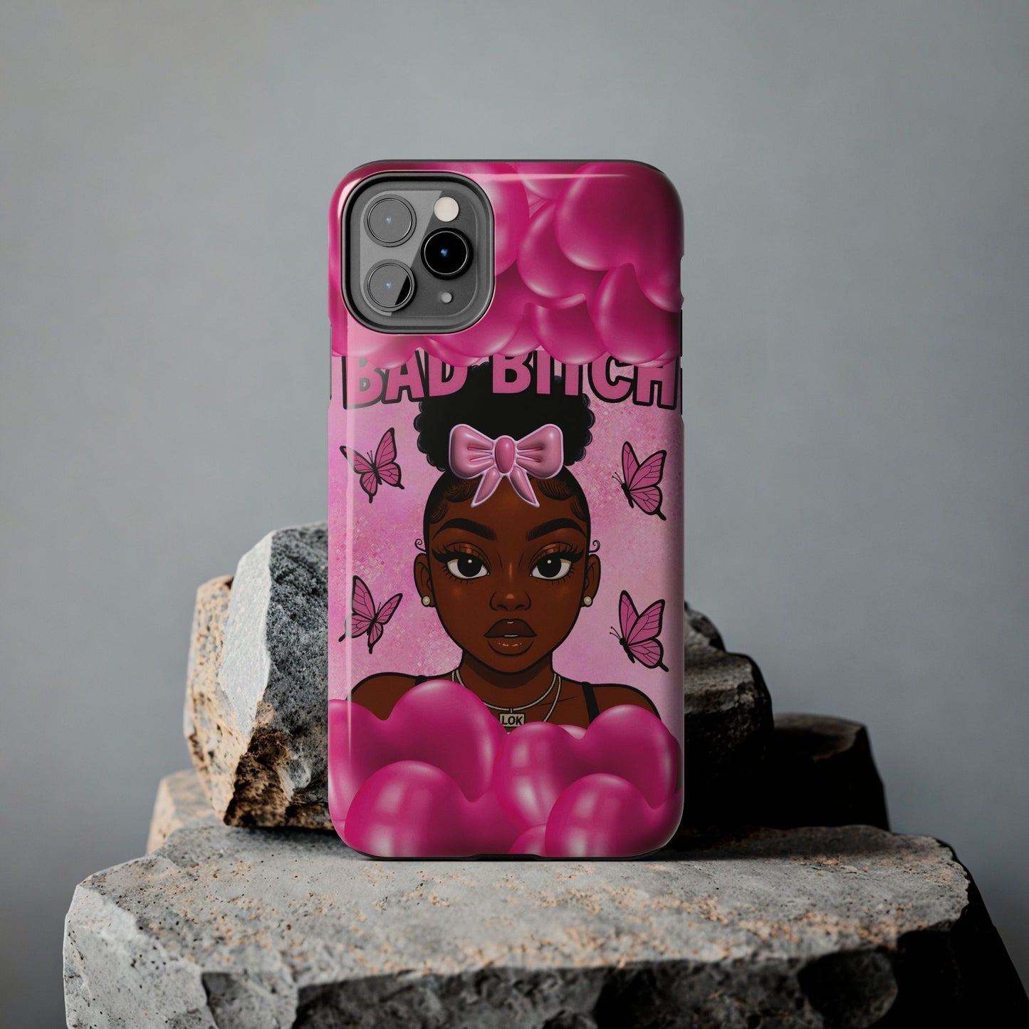 Bad Bitch Tough Phone Case - Stylish Protection for Trendsetters