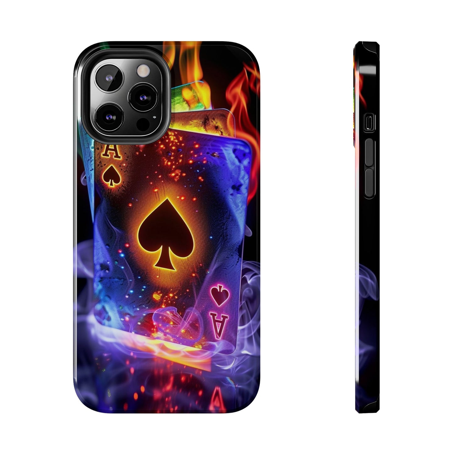 Ace of Spades Tough Phone Cases, Gaming Phone Cover, Gift for Gamers, Protective Case, Stylish Phone Accessory, Unique Phone Case | Iphone case