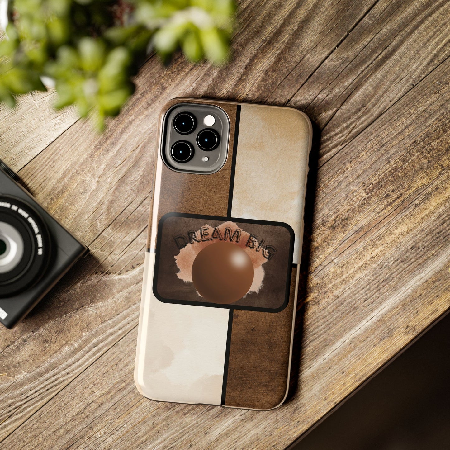 Dream Big Tough Phone Cases, Inspirational Gifts, Motivational Phone Cover, Durable Cases for Daily Use, Unique Phone Accessories