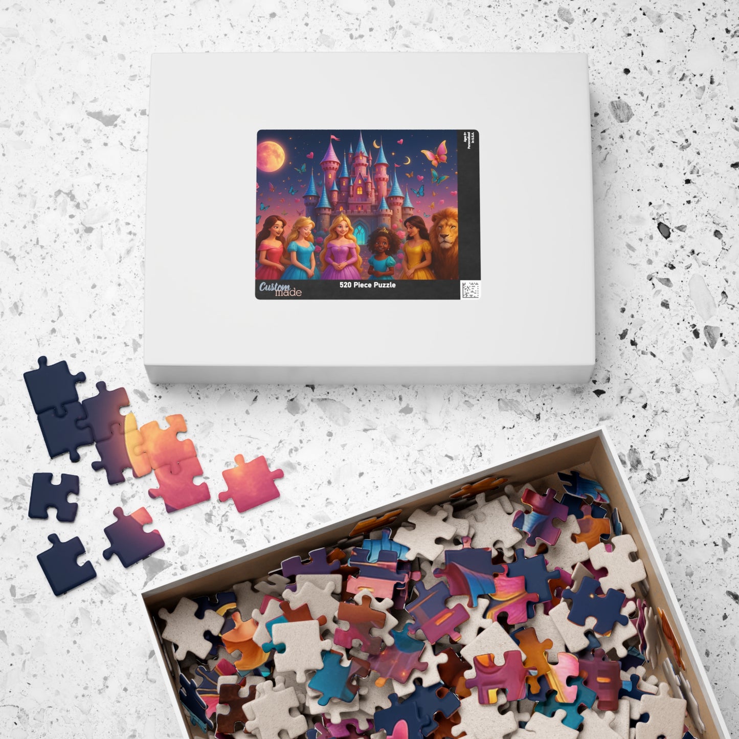 Fairytale-Themed Puzzle - Enchanting 110, 252, 520, 1014-Piece Mystical Castle, Family Fun Activity, Gift for Kids, Puzzle Lovers