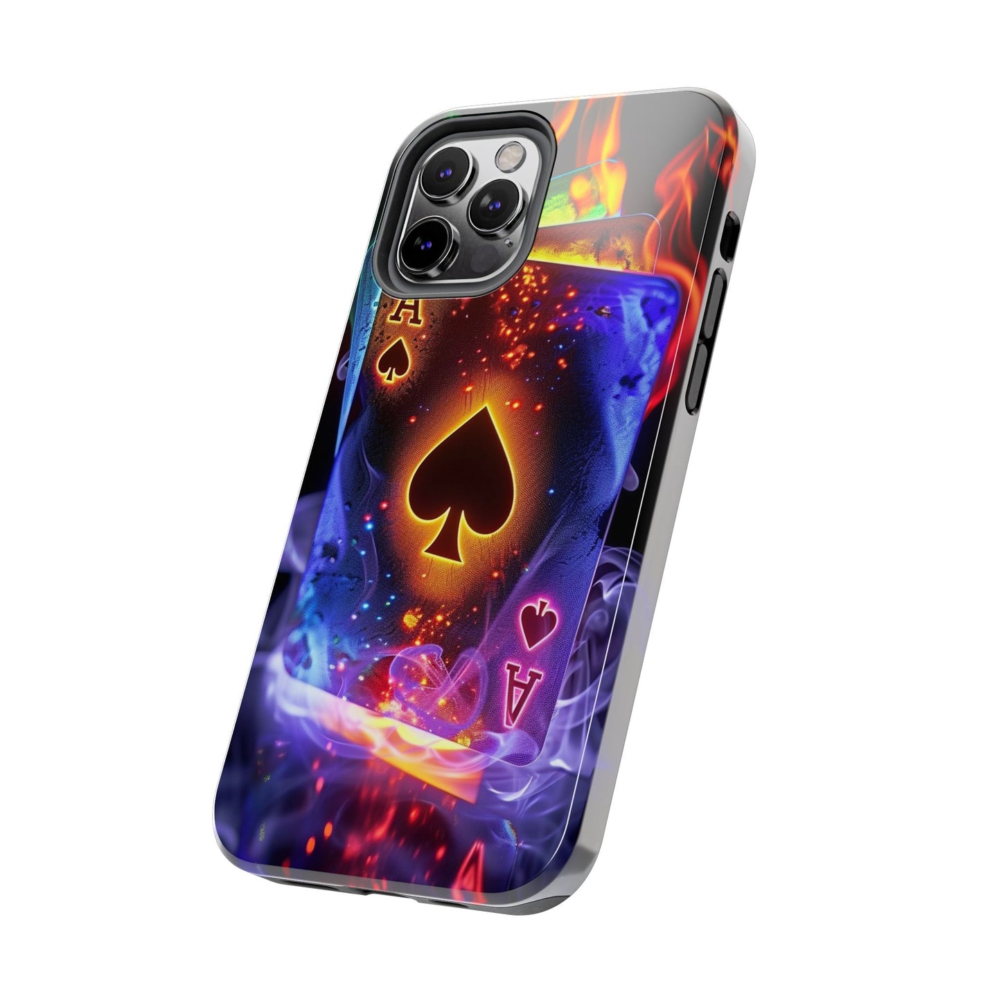 Ace of Spades Tough Phone Cases, Gaming Phone Cover, Gift for Gamers, Protective Case, Stylish Phone Accessory, Unique Phone Case | Iphone case