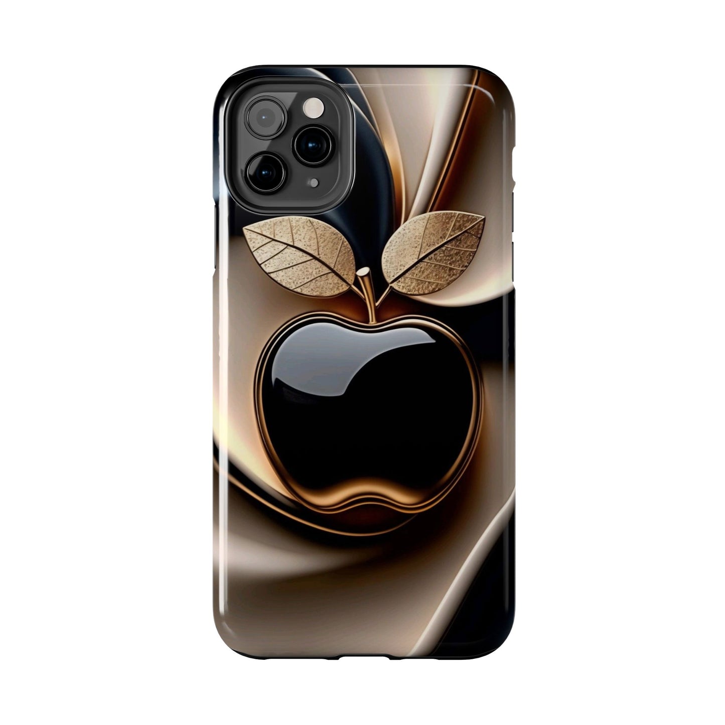 Sleek Apple-Inspired Tough Phone Cases, Stylish Smartphone Protection, Gift for Tech Lovers, Unique Phone Accessories | Iphone case