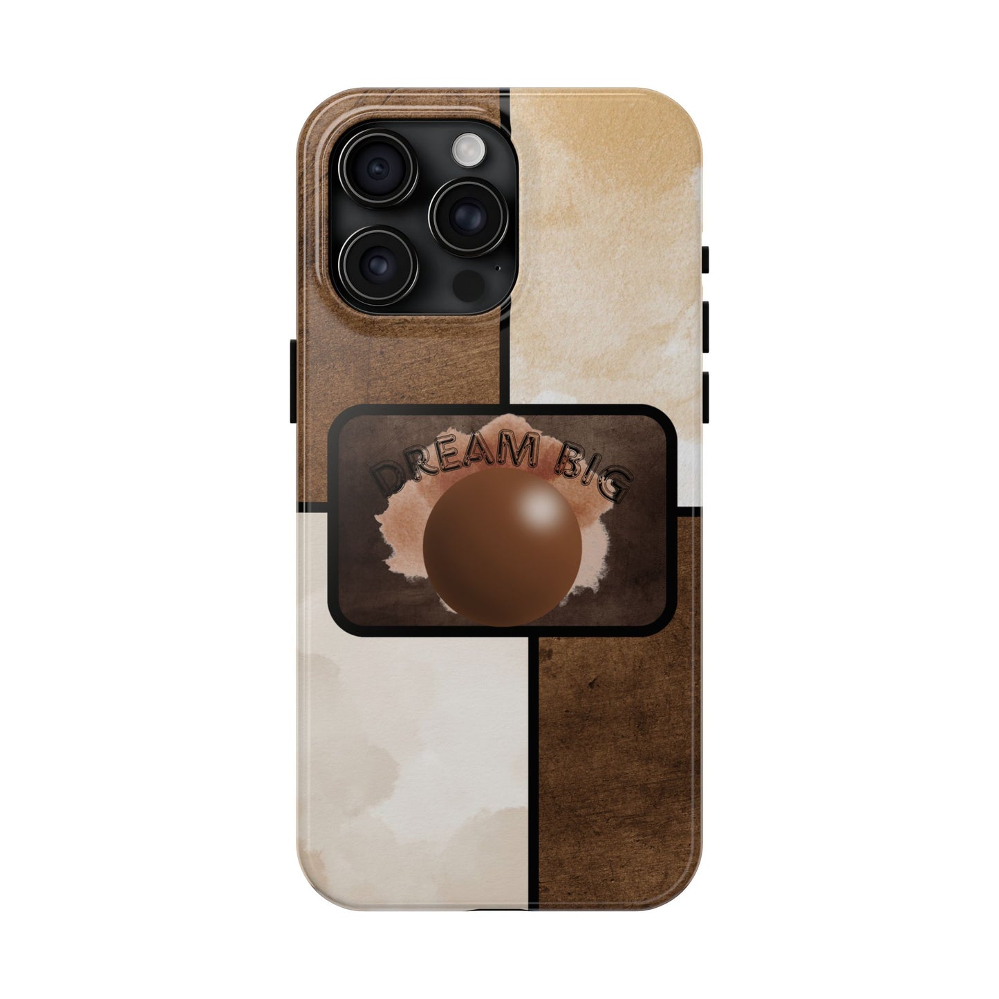 Dream Big Tough Phone Cases, Inspirational Gifts, Motivational Phone Cover, Durable Cases for Daily Use, Unique Phone Accessories