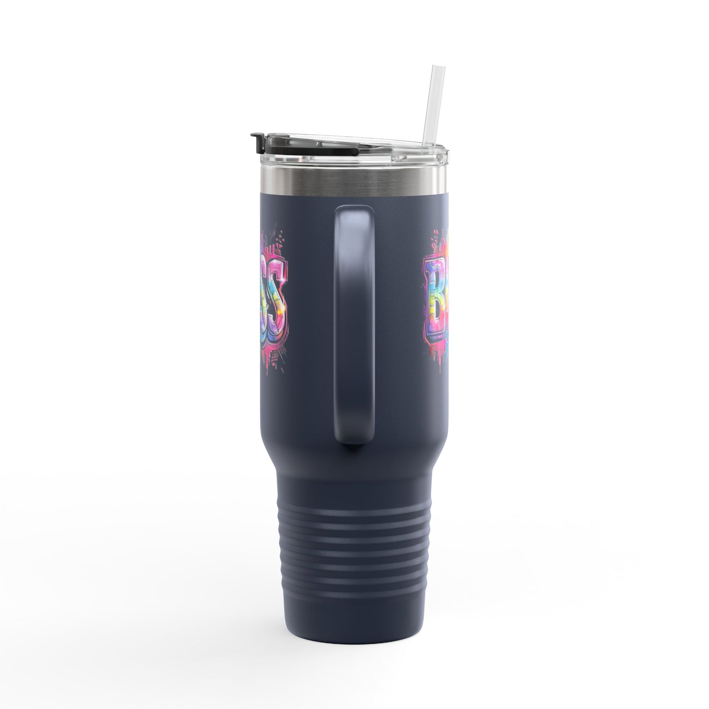 Colorful Boss Insulated Travel Tumbler| 40oz