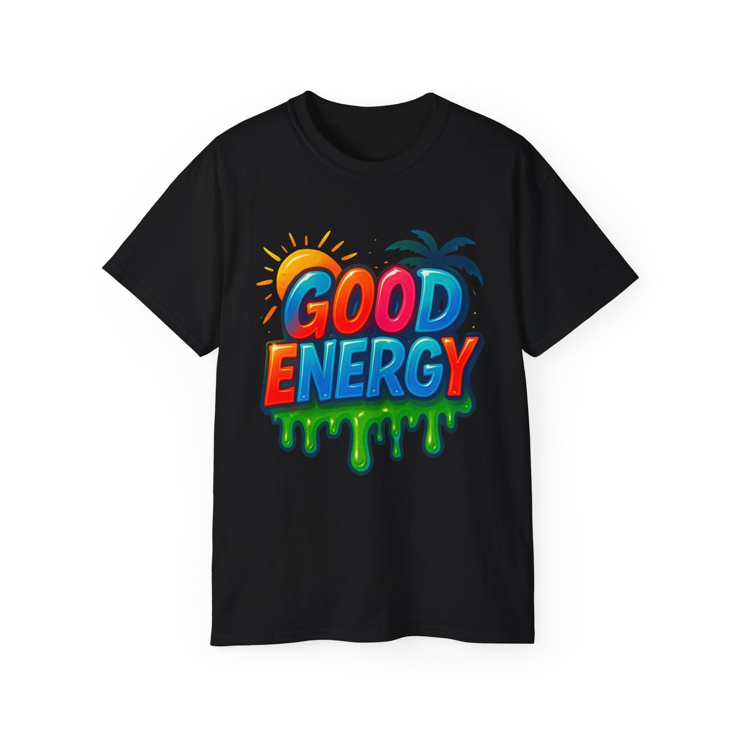 Tropical Vibes Tee - Good Energy Drip T-shirt