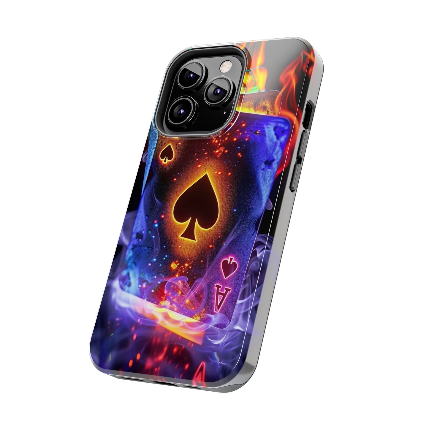 Ace of Spades Tough Phone Cases, Gaming Phone Cover, Gift for Gamers, Protective Case, Stylish Phone Accessory, Unique Phone Case | Iphone case