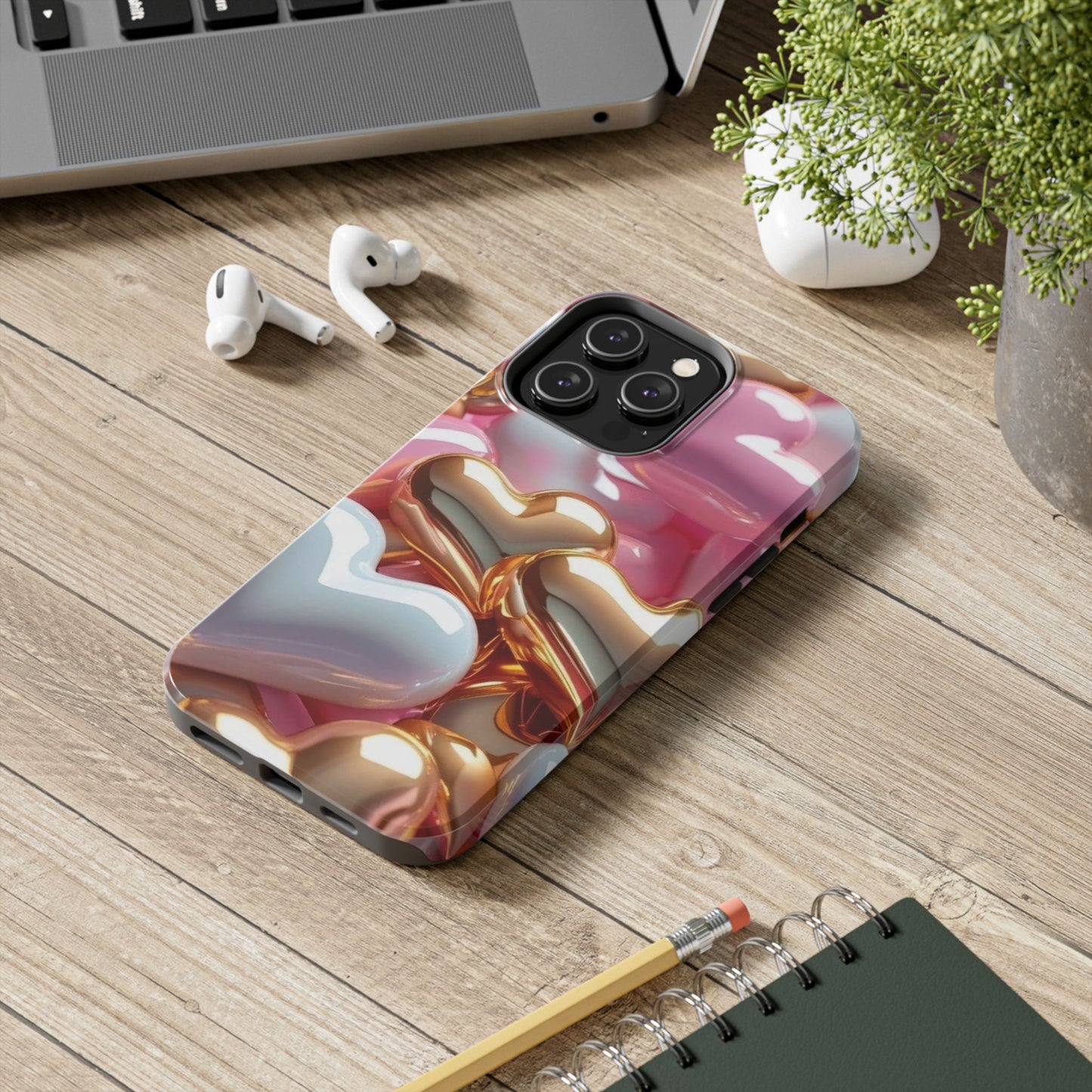 Heartfelt Tough Phone Cases - Colorful Protection for Love, Cute Gift for Valentine’s Day, Unique Phone Accessories, Stylish Heart [...]