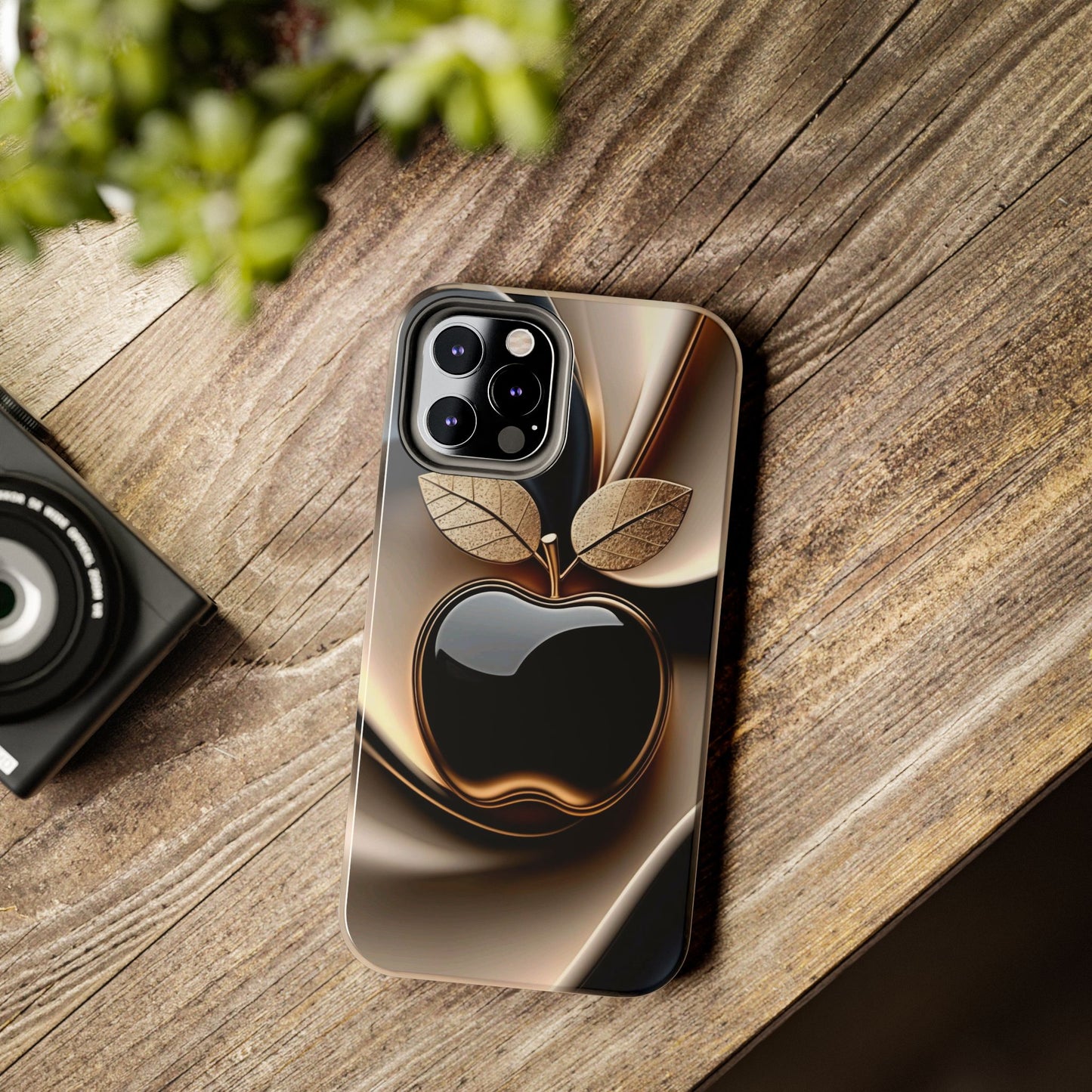 Sleek Apple-Inspired Tough Phone Cases, Stylish Smartphone Protection, Gift for Tech Lovers, Unique Phone Accessories | Iphone case