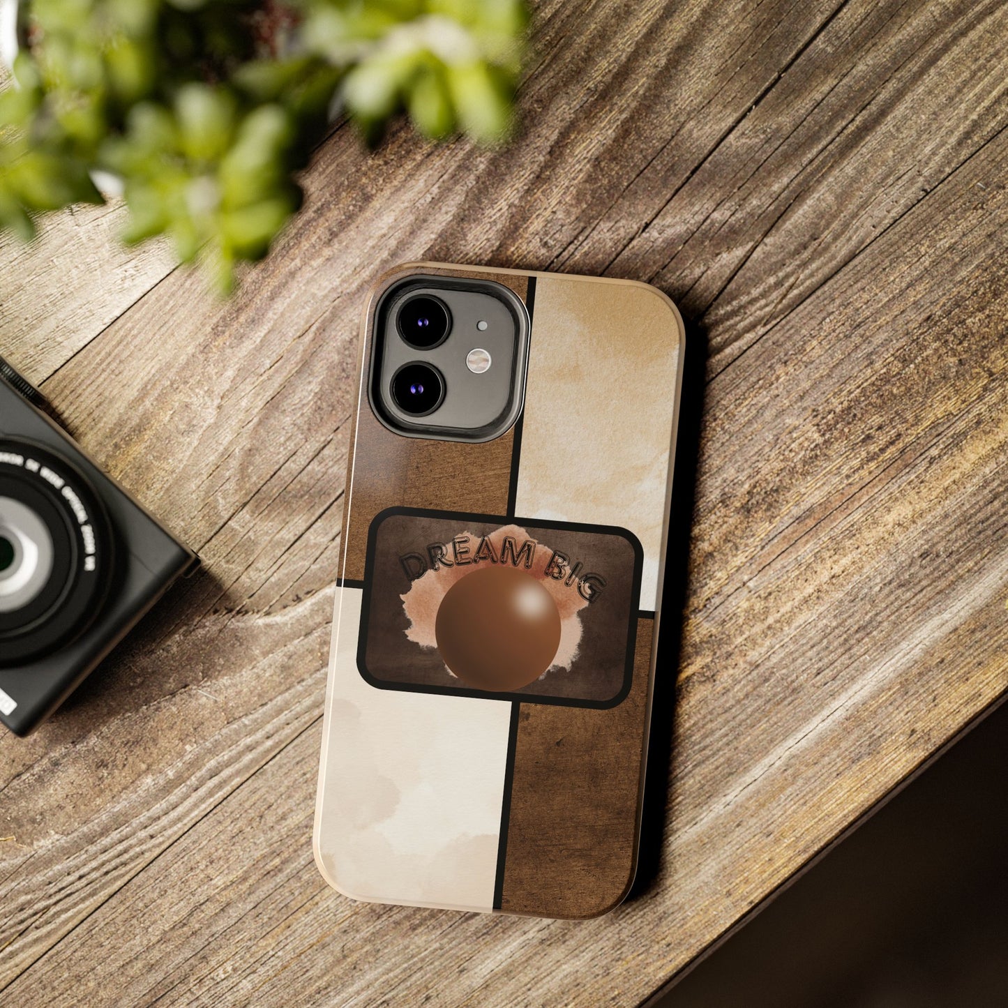 Dream Big Tough Phone Cases, Inspirational Gifts, Motivational Phone Cover, Durable Cases for Daily Use, Unique Phone Accessories