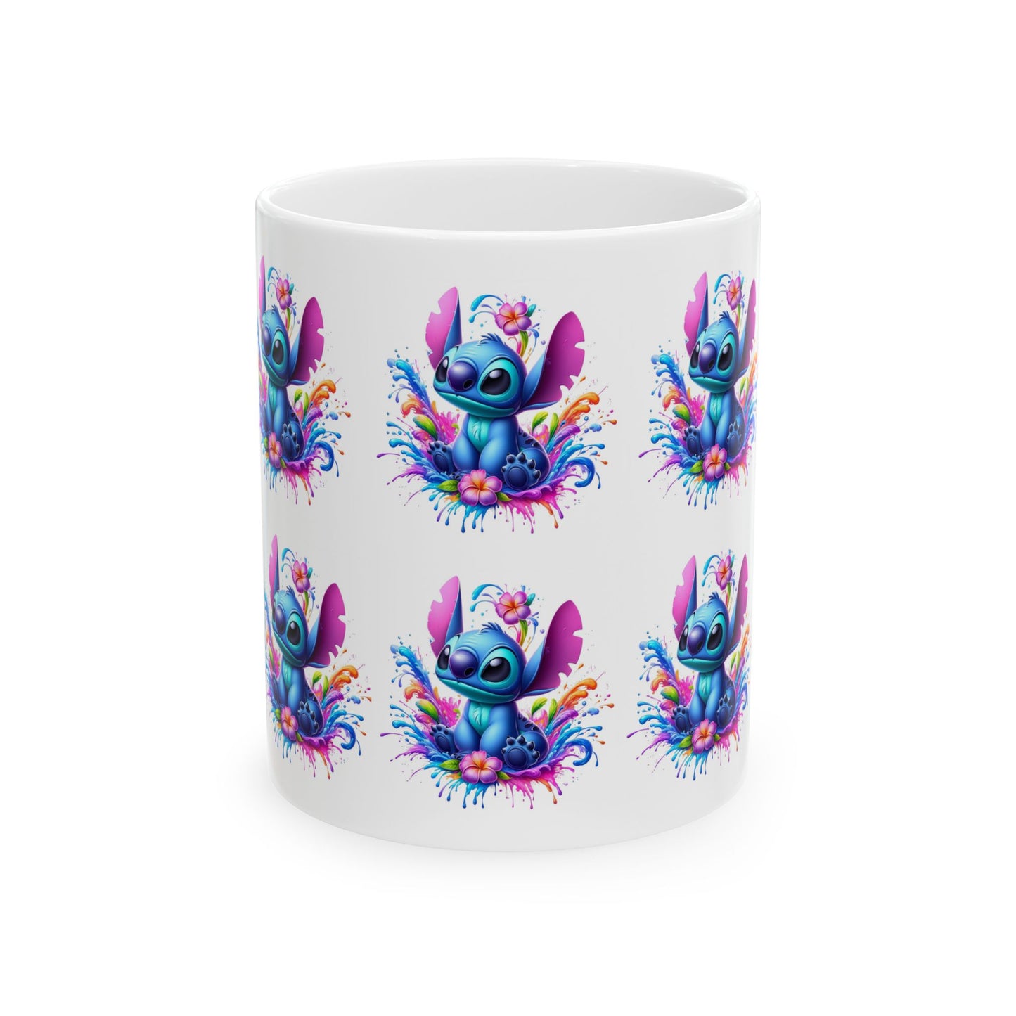 Colorful Stitch Ceramic Mug