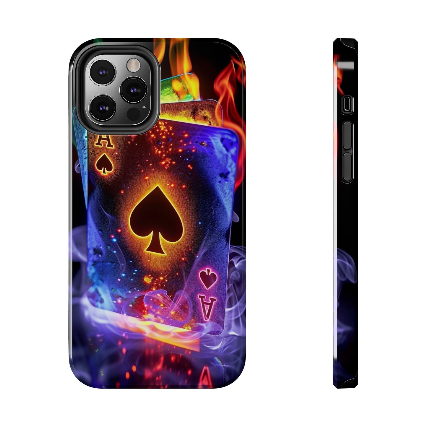 Ace of Spades Tough Phone Cases, Gaming Phone Cover, Gift for Gamers, Protective Case, Stylish Phone Accessory, Unique Phone Case | Iphone case