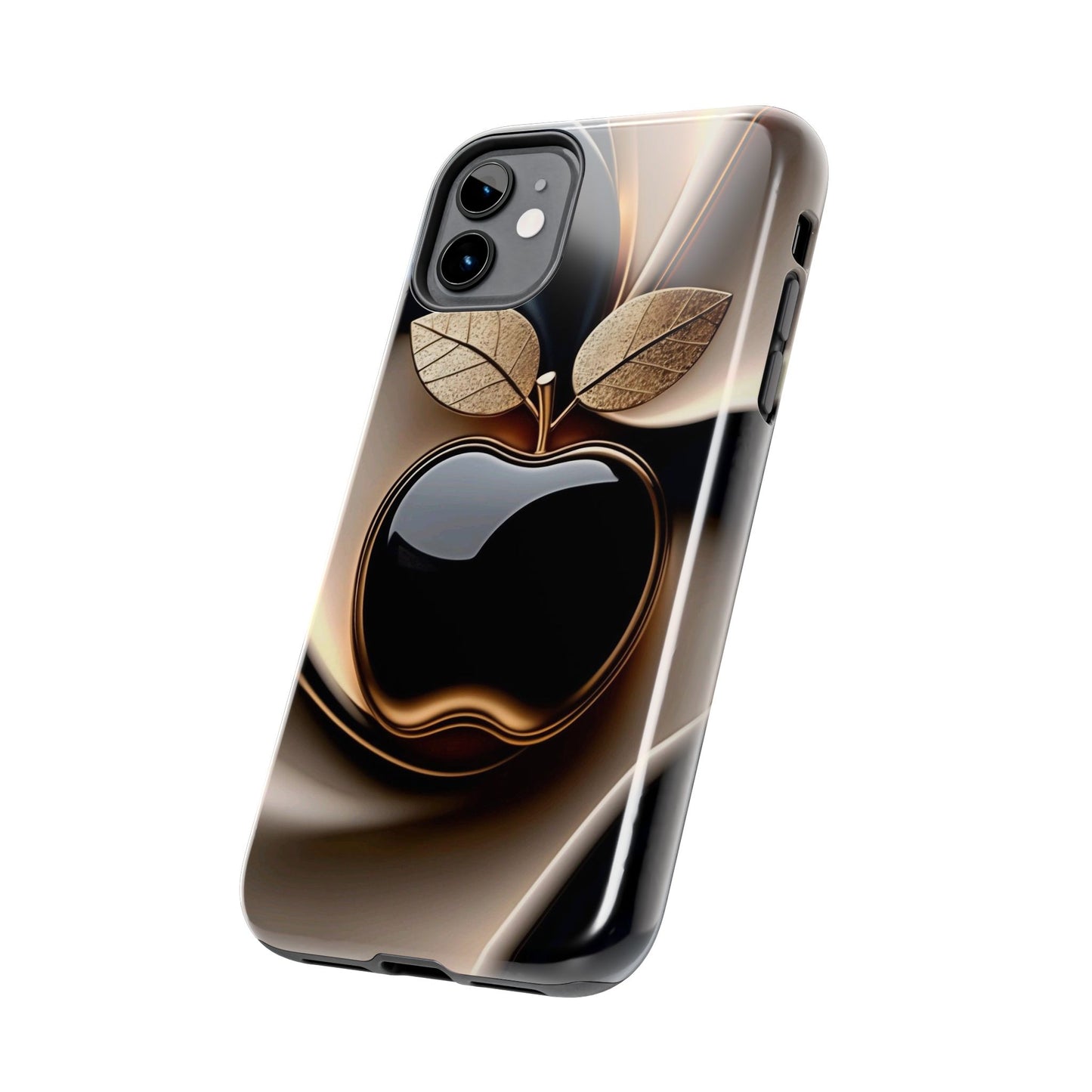 Sleek Apple-Inspired Tough Phone Cases, Stylish Smartphone Protection, Gift for Tech Lovers, Unique Phone Accessories | Iphone case