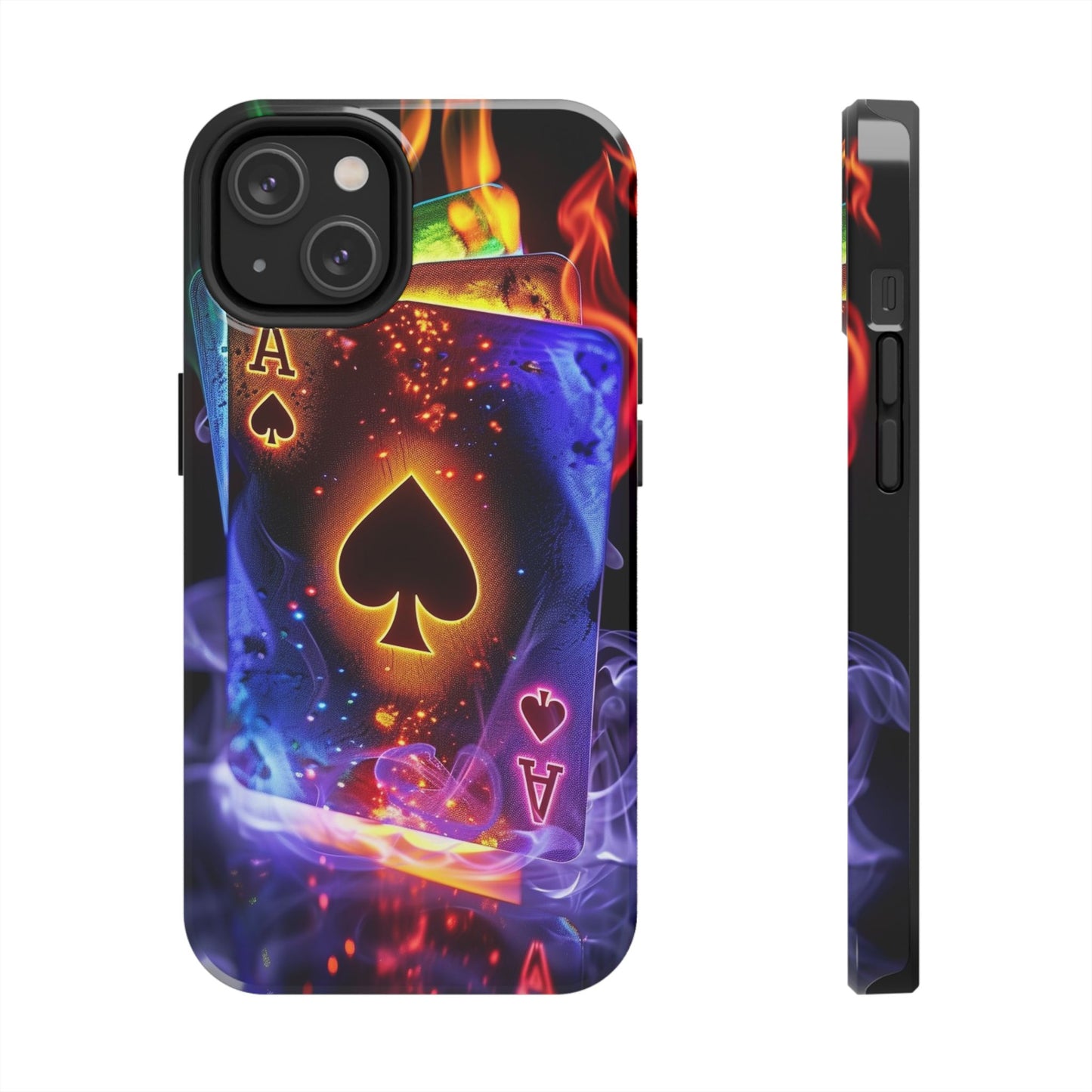 Ace of Spades Tough Phone Cases, Gaming Phone Cover, Gift for Gamers, Protective Case, Stylish Phone Accessory, Unique Phone Case | Iphone case