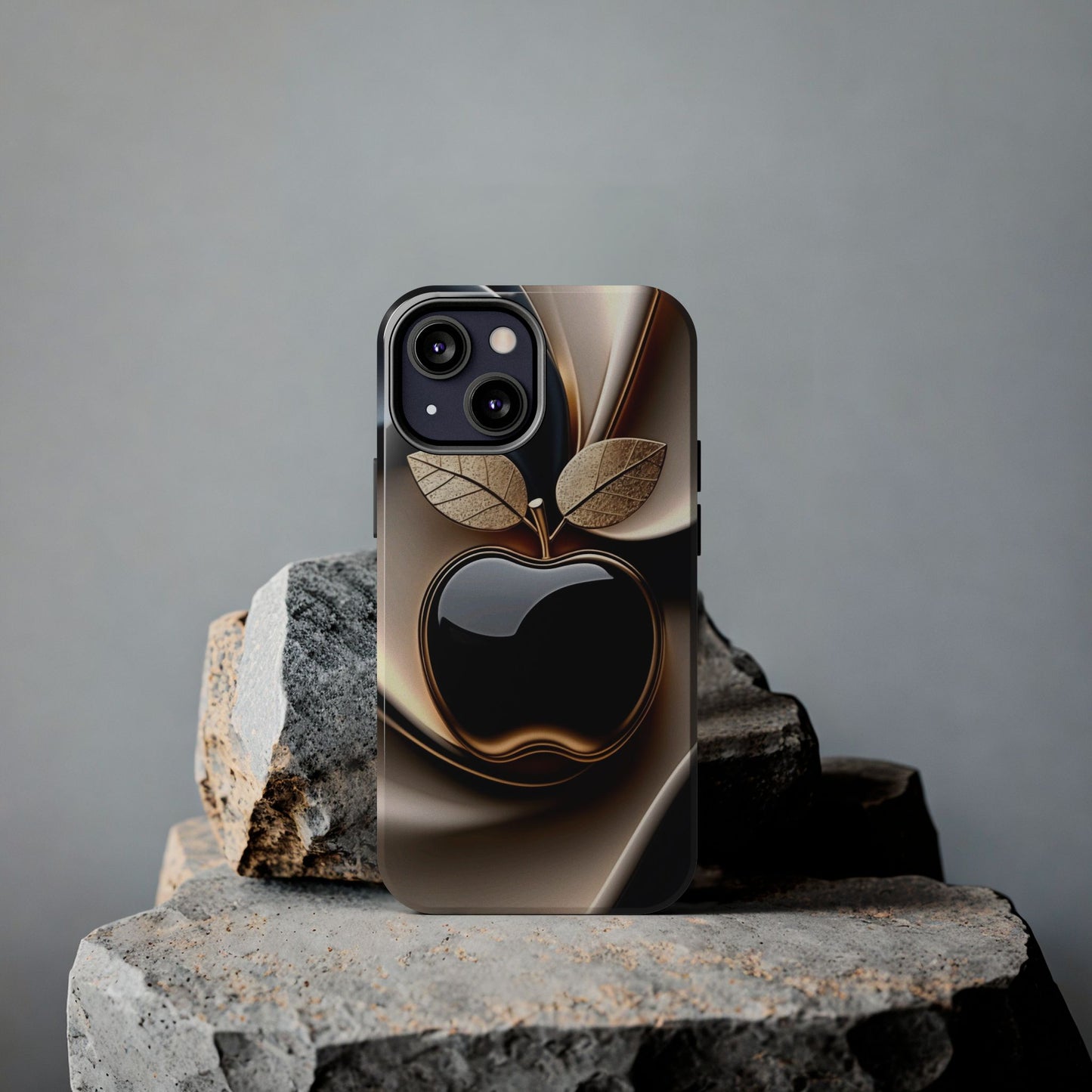 Sleek Apple-Inspired Tough Phone Cases, Stylish Smartphone Protection, Gift for Tech Lovers, Unique Phone Accessories | Iphone case