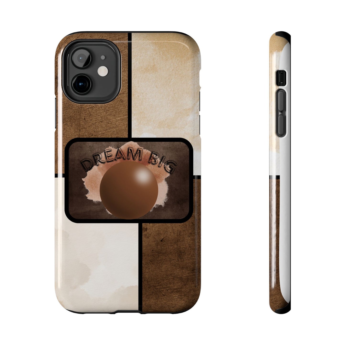 Dream Big Tough Phone Cases, Inspirational Gifts, Motivational Phone Cover, Durable Cases for Daily Use, Unique Phone Accessories