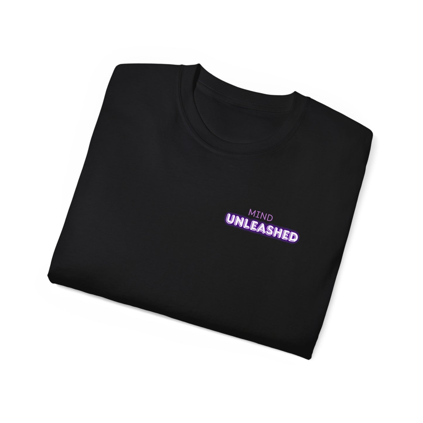Mind Unleashed Cotton Tee - Artistic Graphic Tee, Gift for Creative Souls, Unique Casual Wear, Summer Fashion, Unisex Style