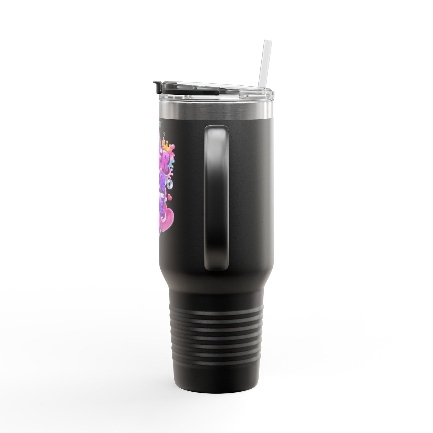Motivational Insulated Travel Tumbler - 40oz