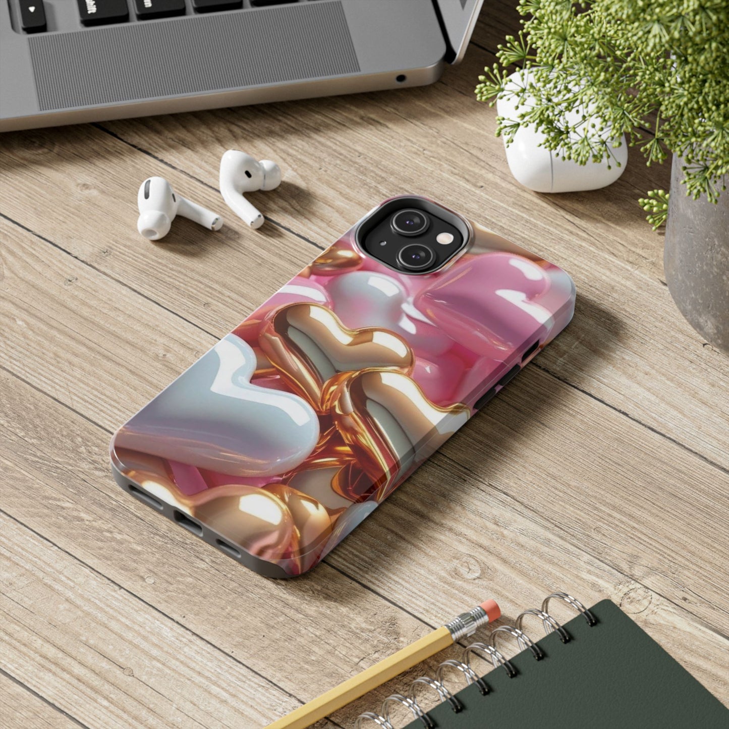Heartfelt Tough Phone Cases - Colorful Protection for Love, Cute Gift for Valentine’s Day, Unique Phone Accessories, Stylish Heart [...]