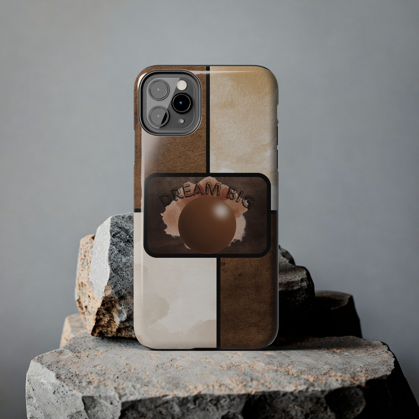 Dream Big Tough Phone Cases, Inspirational Gifts, Motivational Phone Cover, Durable Cases for Daily Use, Unique Phone Accessories