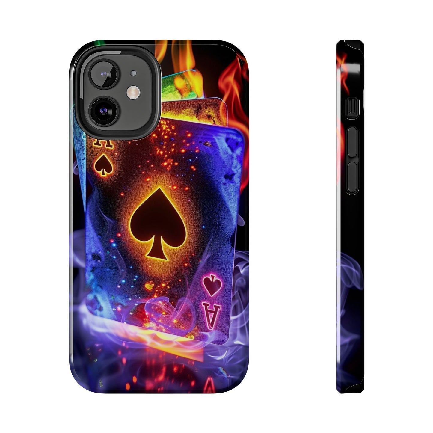 Ace of Spades Tough Phone Cases, Gaming Phone Cover, Gift for Gamers, Protective Case, Stylish Phone Accessory, Unique Phone Case | Iphone case