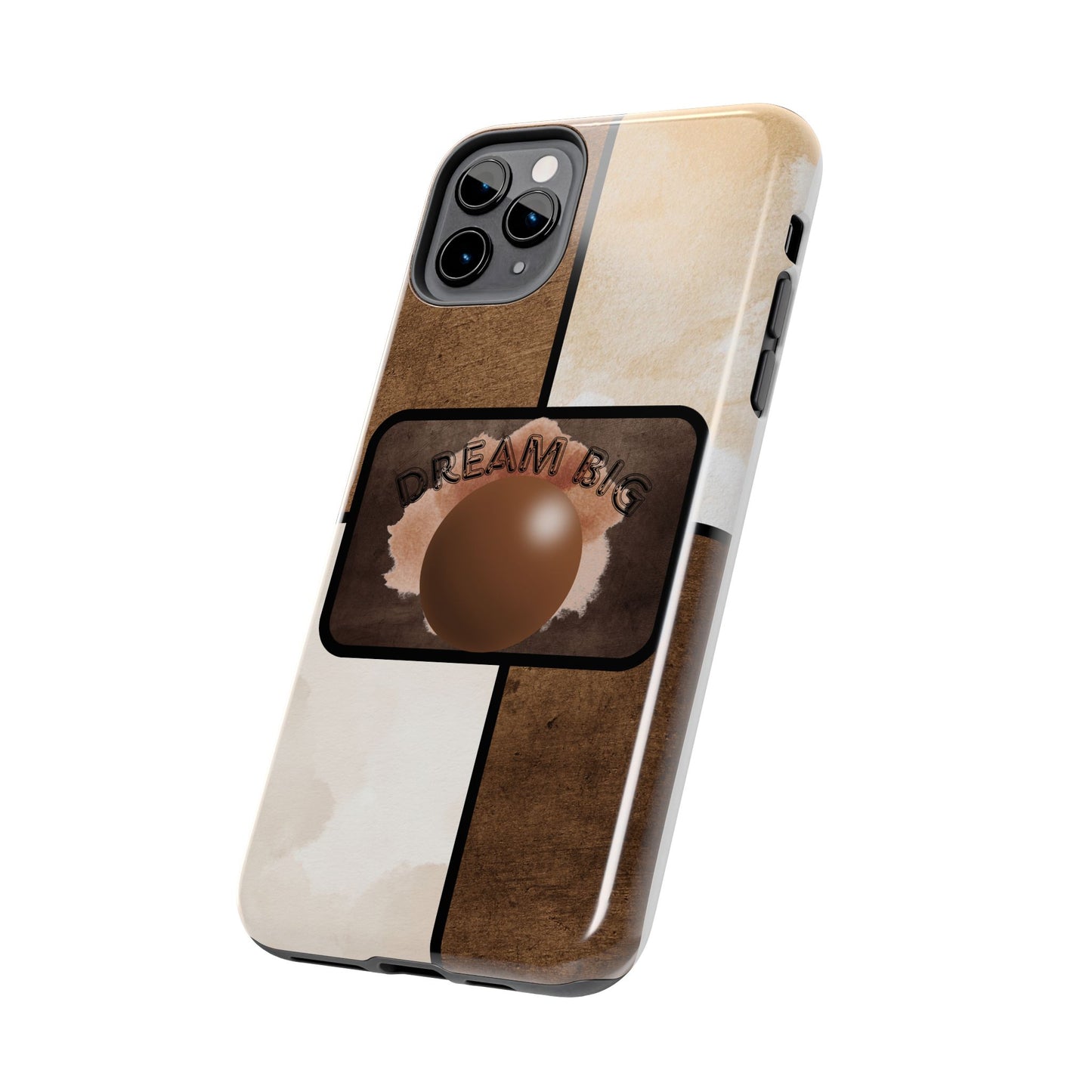 Dream Big Tough Phone Cases, Inspirational Gifts, Motivational Phone Cover, Durable Cases for Daily Use, Unique Phone Accessories