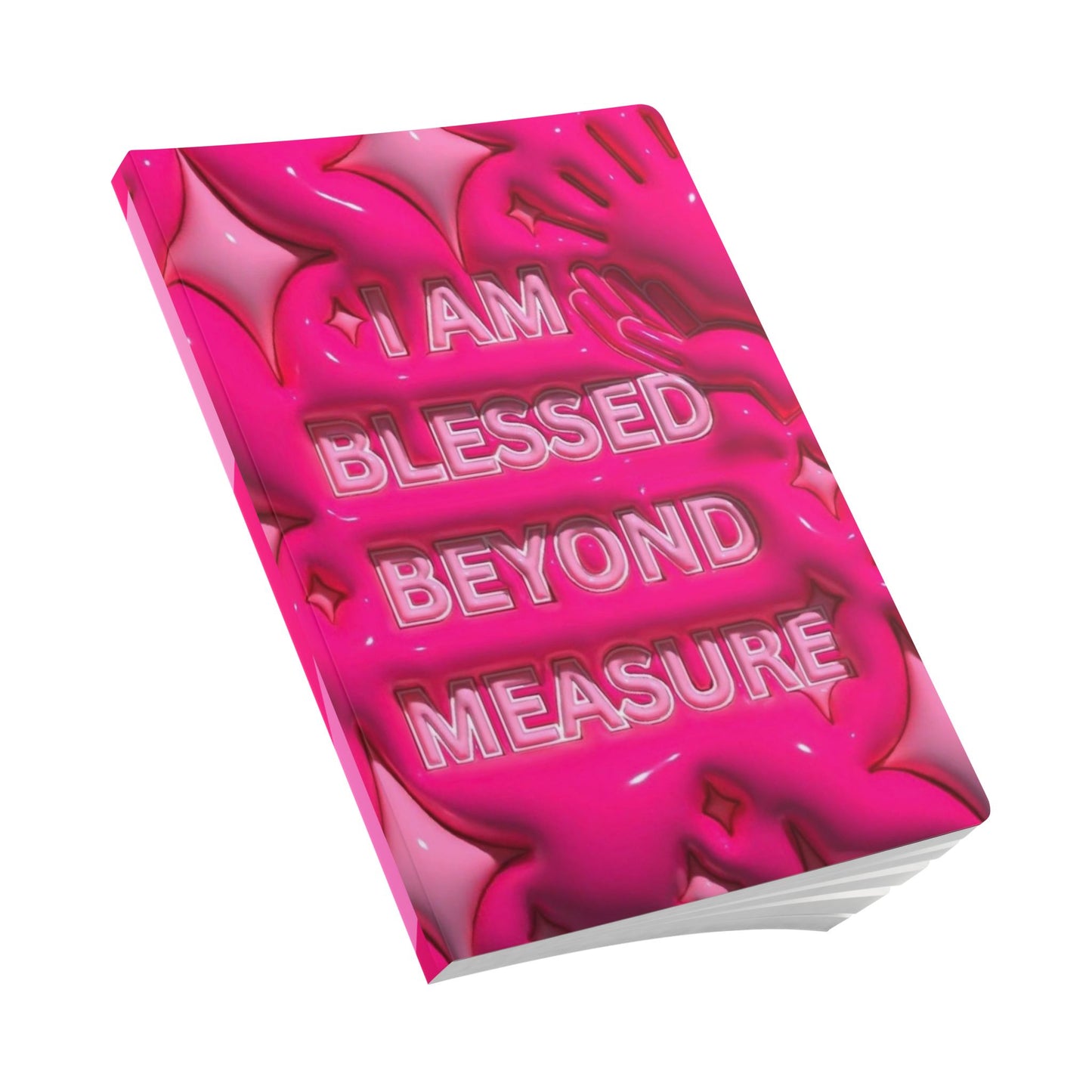 Blessed Beyond Measure Softcover Journal | Inspirational Notebook, Gratitude Journal, Gift for Her, Self-Care Essentials, Motivational Diary